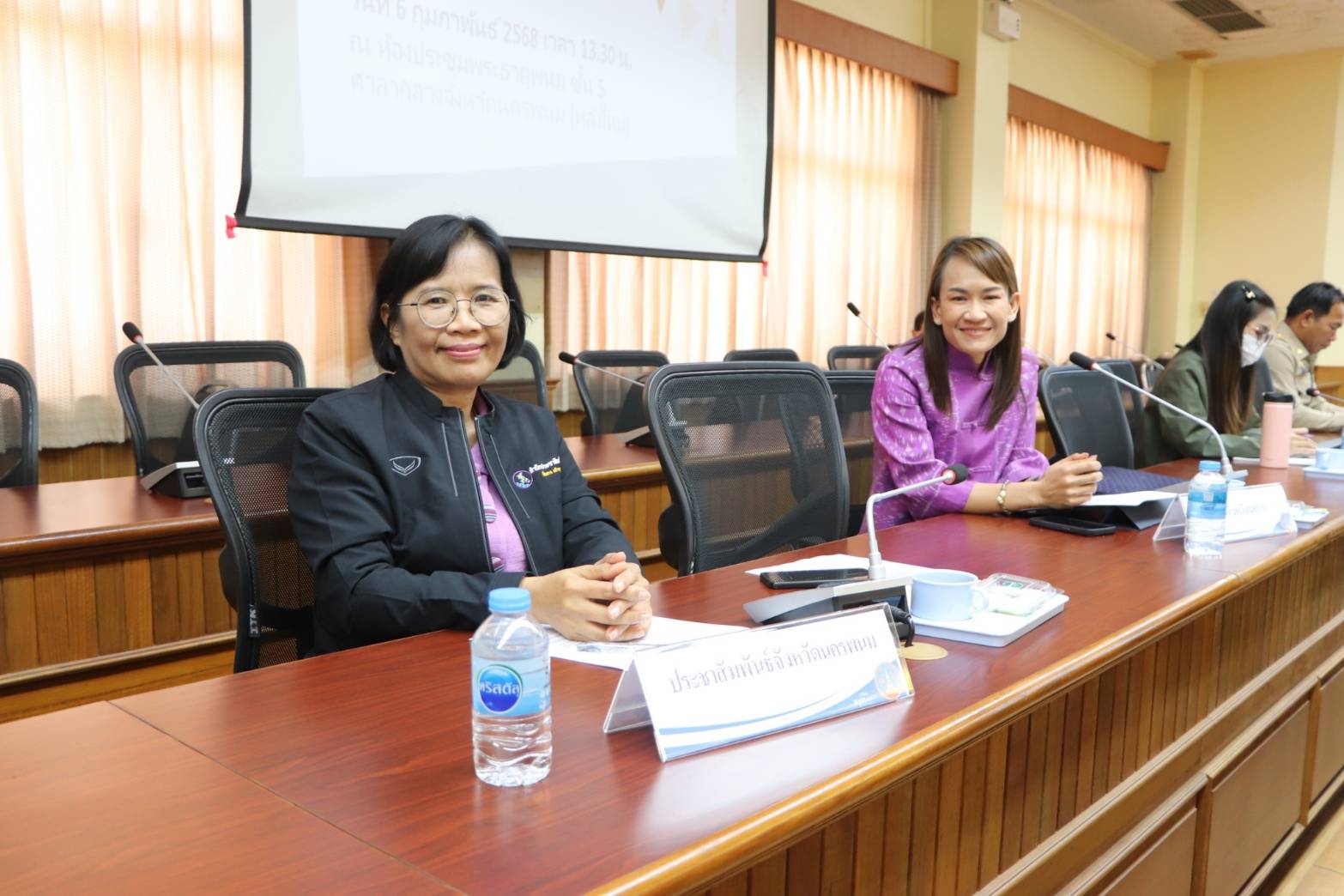 นครพนม ประชุมคณะกรรมการร่วมภาครัฐและเอกชนเพื่อพัฒนาและแก้ไขปัญหาทางเศรษฐกิจจังหวัดนครพนม (กรอ.จังหวัดนครพนม) ครั้งที่ 1/2568