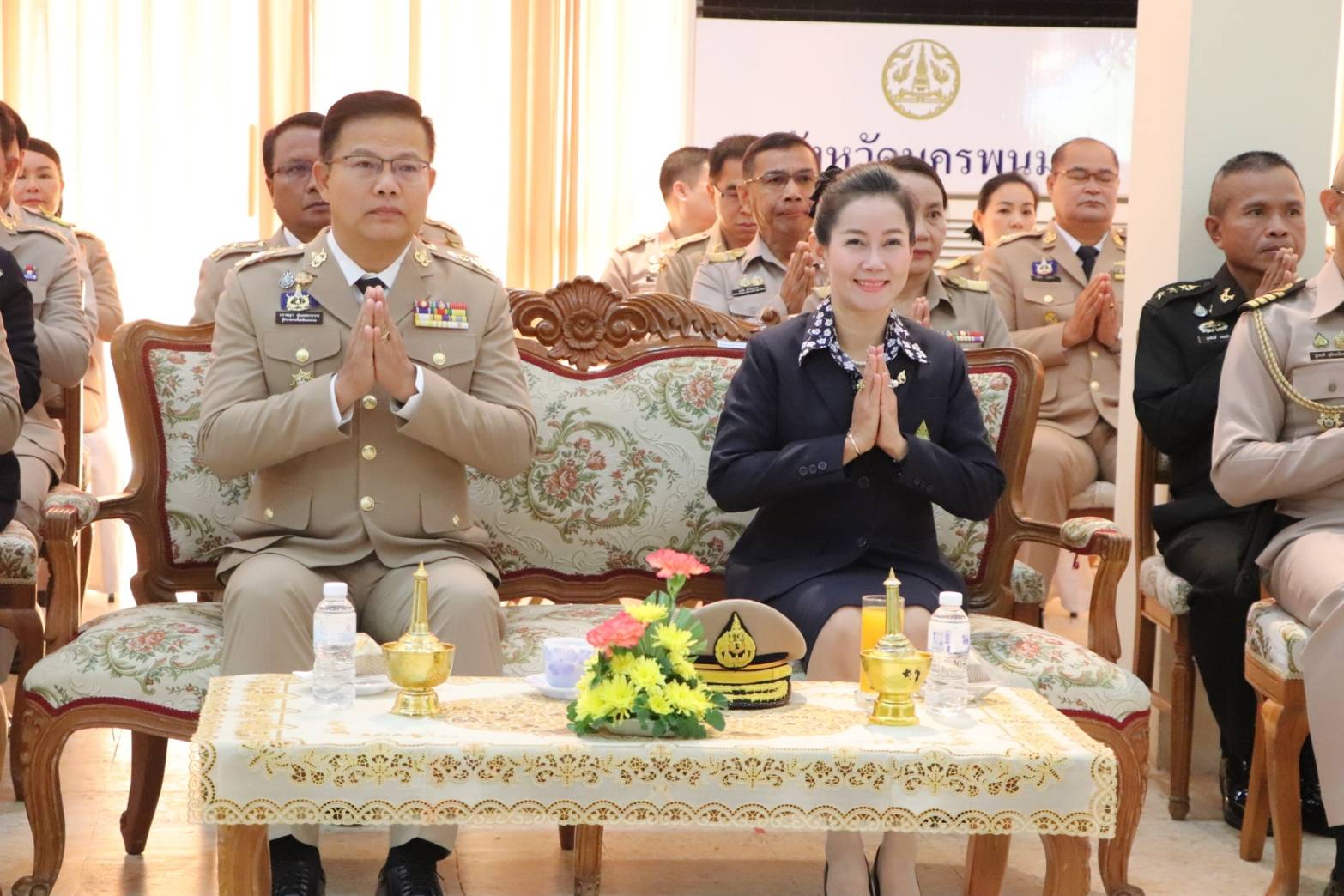 นครพนม จัดพิธีวันคล้ายวันสถาปนากองอาสารักษาดินแดน ครบรอบ 71 ปี