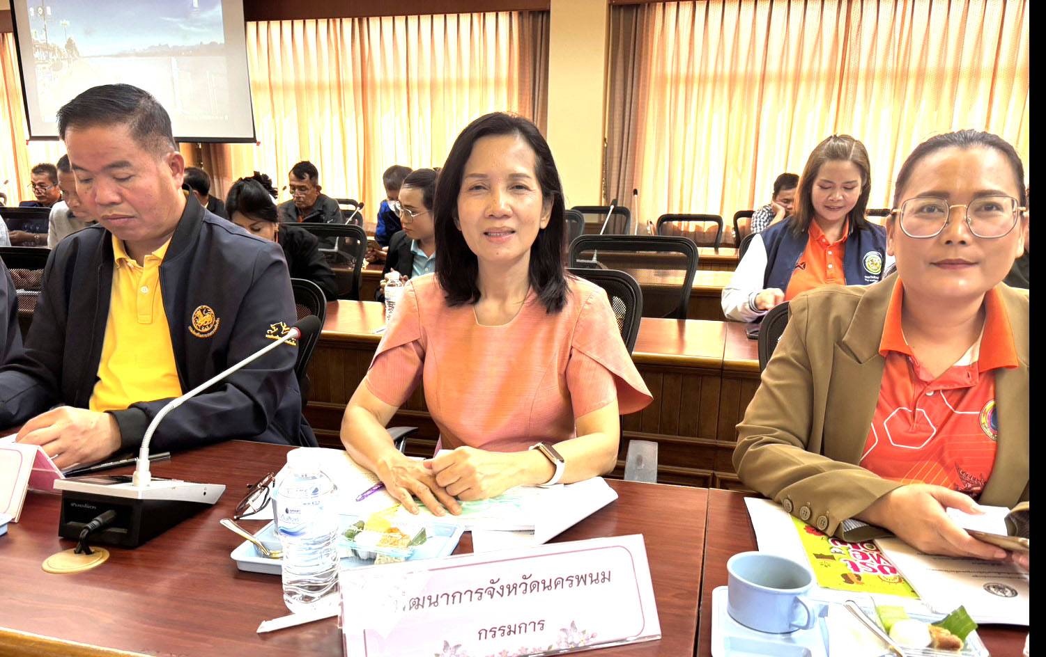 นครพนม ประชุมคณะกรรมการขับเคลื่อนกองทุนสวัสดิการชุมชนจังหวัดนครพนม ครั้งที่ 1/2568
