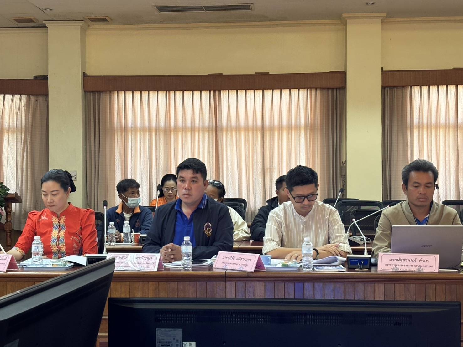 นครพนม ประชุมคณะกรรมการขับเคลื่อนกองทุนสวัสดิการชุมชนจังหวัดนครพนม ครั้งที่ 1/2568