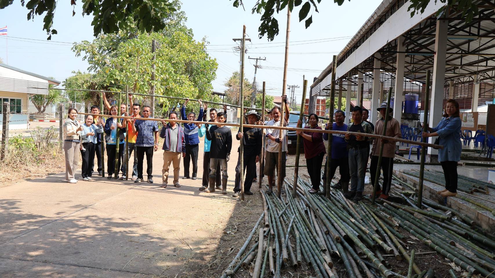 พช.นครพนม สนับสนุนประเด็นการพัฒนาคุณภาพชีวิตด้านการจัดการความเสี่ยงชุมชน กิจกรรมส่งเสริมอาชีพแปรรูปผลิตภัณฑ์จากไม้ไผ่ ตามโครงการจัดทำสารสนเทศตำบลต้นแบบเพื่อพัฒนาคุณภาพชีวิต ประจำปีงบประมาณ พ.ศ. 2568