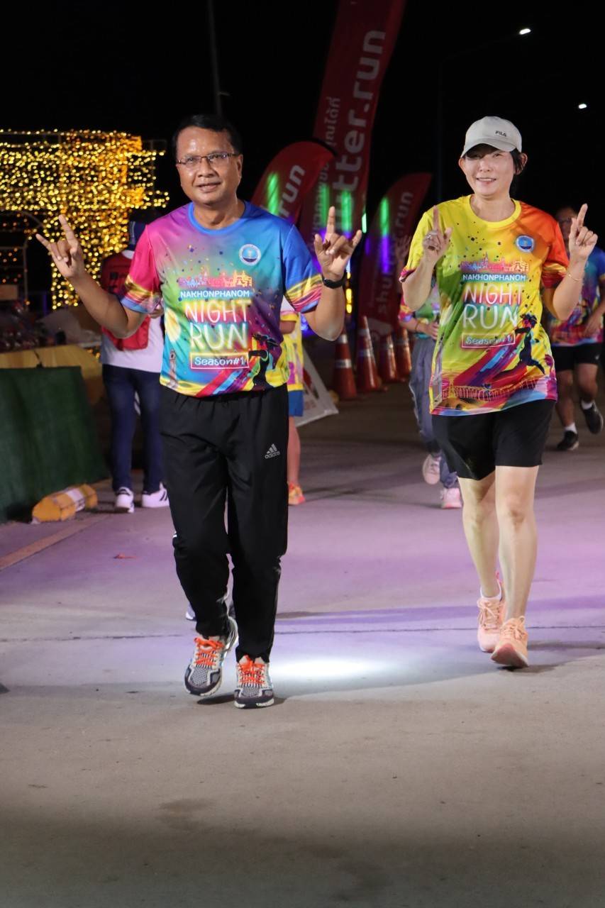 นครพนมคึกคัก! จัดงาน Nakhonphanom Night Run Season 1 กระตุ้นท่องเที่ยวเชิงกีฬา