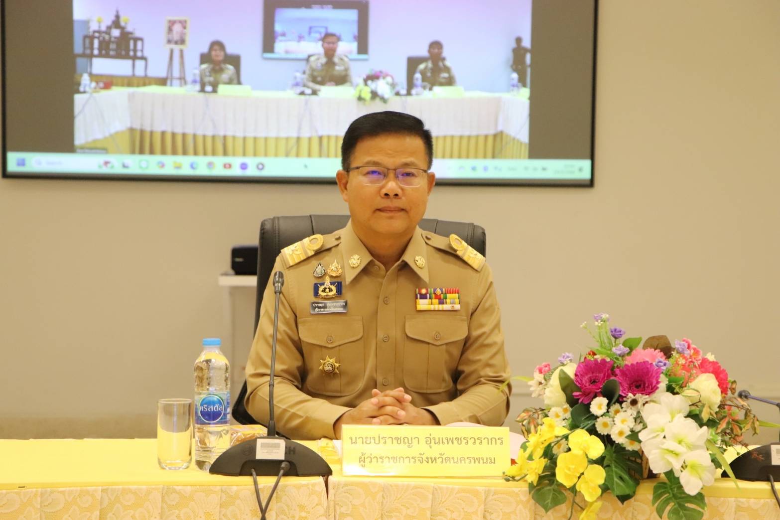 พช.นครพนม ร่วมประชุมคณะกรมการจังหวัดนครพนม ครั้งที่ 2/2568 ประจำเดือนกุมภาพันธ์ 2568