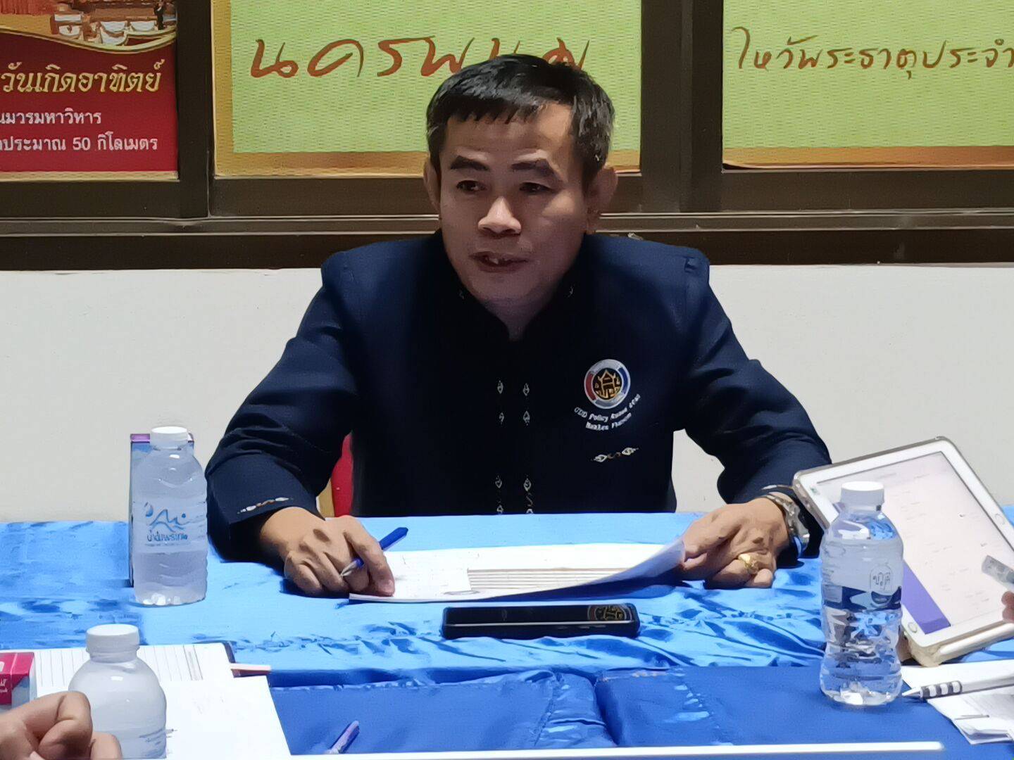 พช.นครพนม ลงพื้นที่ติดตามสนับสนุนการดำเนินงานโครงการบริหารการจัดเก็บและใช้ประโยชน์ข้อมูลความจำเป็นพื้นฐาน (จปฐ.) ปี 2568