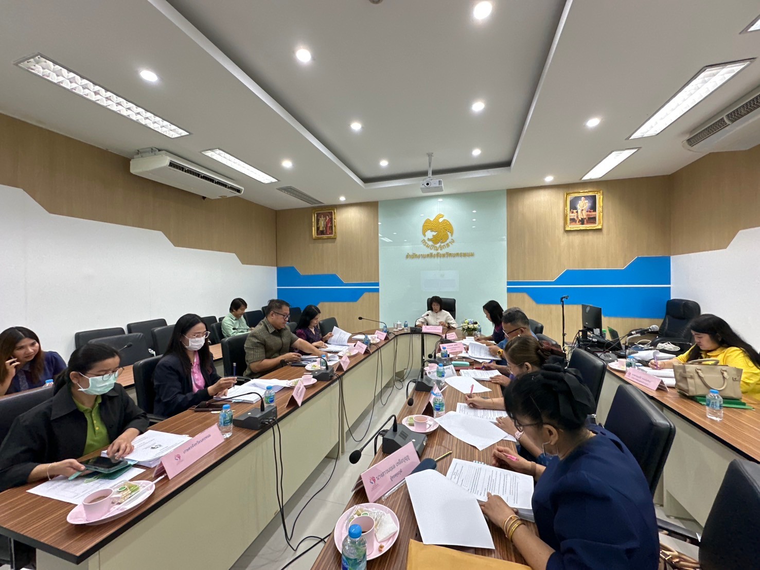 นครพนม ประชุมคณะอนุกรรมการบริหารกองทุนพัฒนาบทบาทสตรี จังหวัดนครพนม ครั้งที่ 2/2568