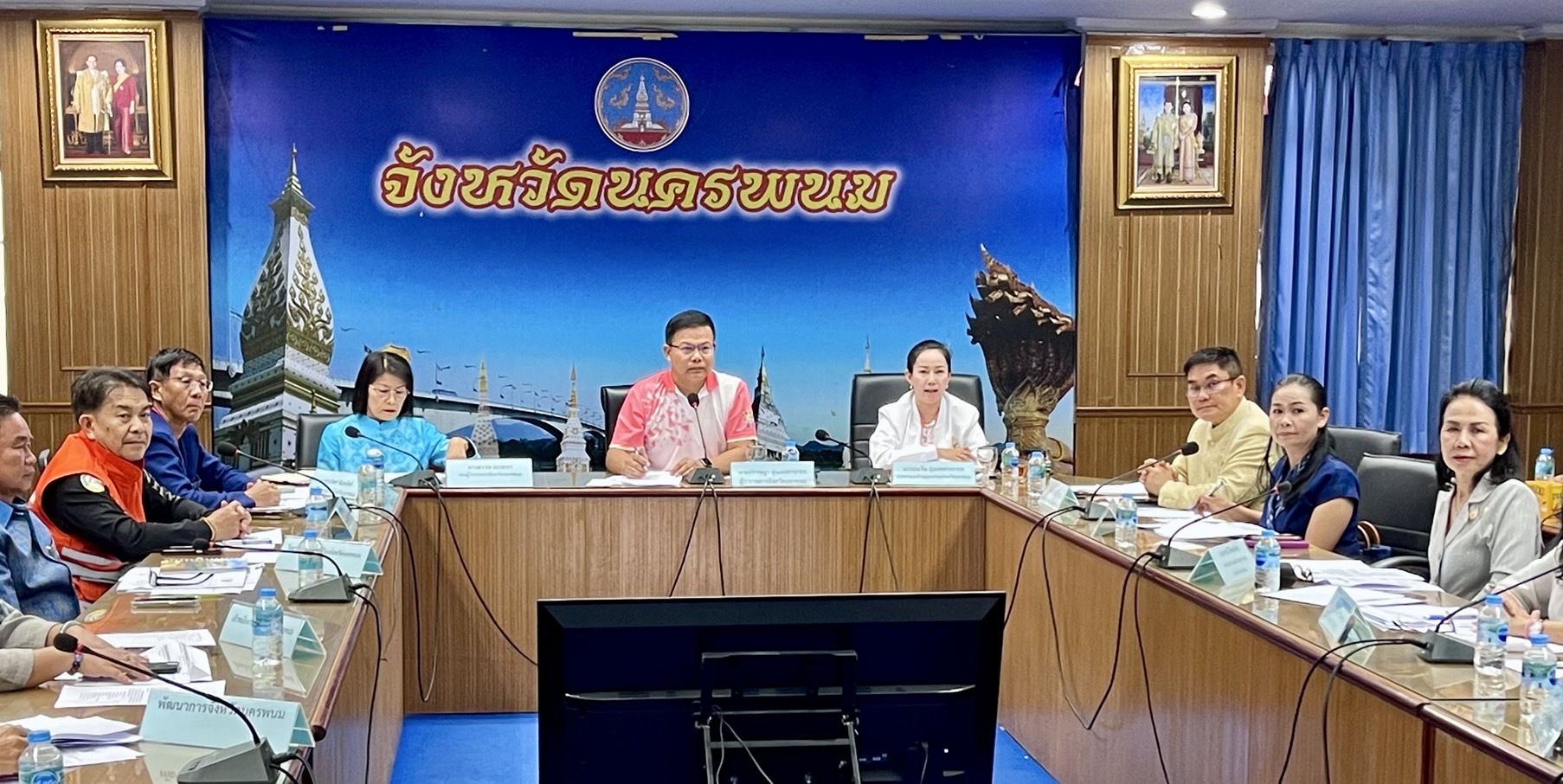 นครพนม ประชุมเตรียมความพร้อมการประชุมแม่บ้านมหาดไทยสัญจร ประจำปี 2568