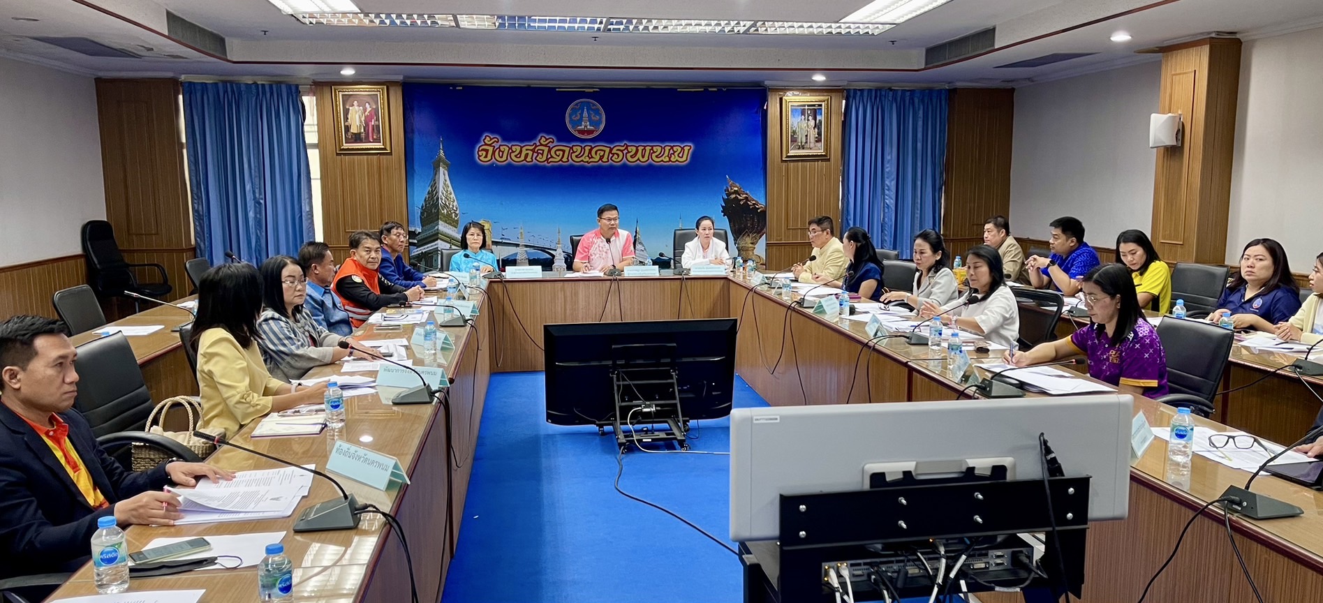 นครพนม ประชุมเตรียมความพร้อมการประชุมแม่บ้านมหาดไทยสัญจร ประจำปี 2568