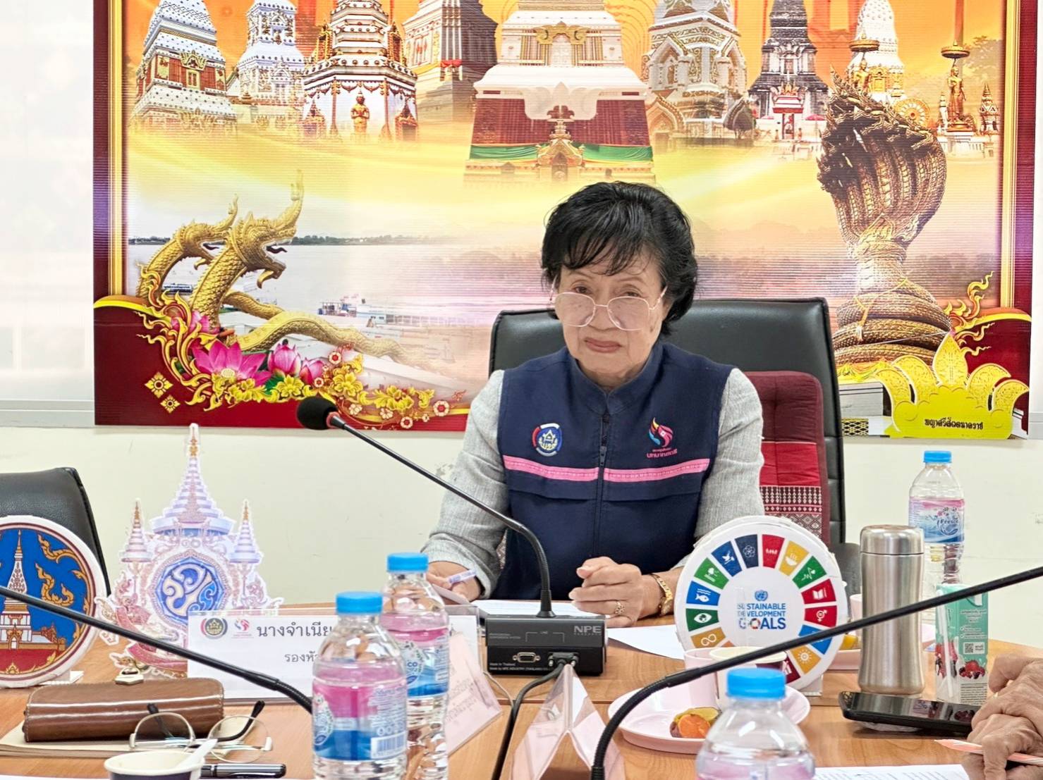 พช.นครพนม ประชุมคณะทำงานขับเคลื่อนกองทุนพัฒนาบทบาทสตรีจังหวัด ครั้งที่ 3/2568