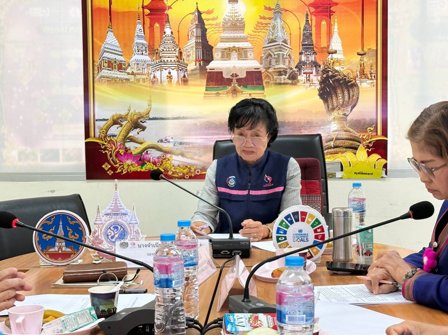 พช.นครพนม ประชุมคณะทำงานขับเคลื่อนกองทุนพัฒนาบทบาทสตรีจังหวัด ครั้งที่ 3/2568