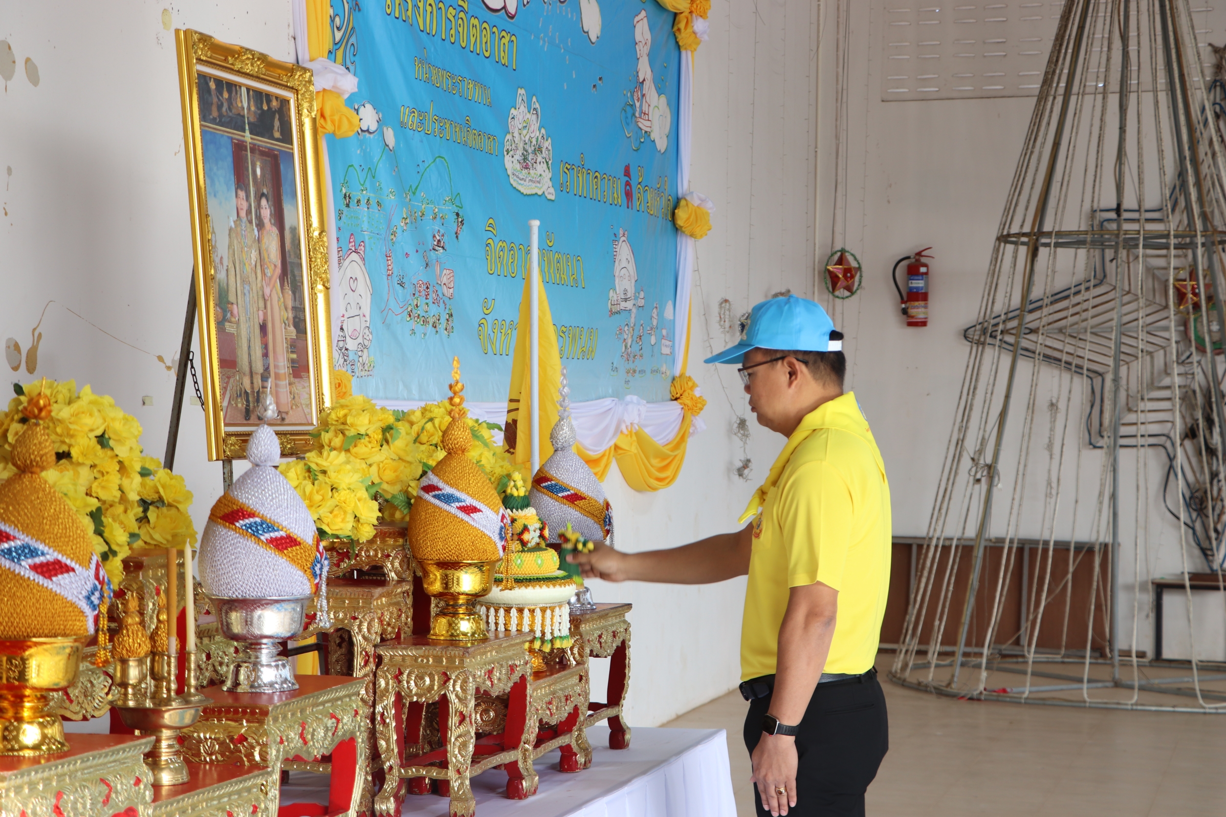 นครพนม จัดกิจกรรมจิตอาสาเนื่องในวันที่ระลึกพระบาทสมเด็จพระพุทธเลิศหล้านภาลัย ประจำปี 2568