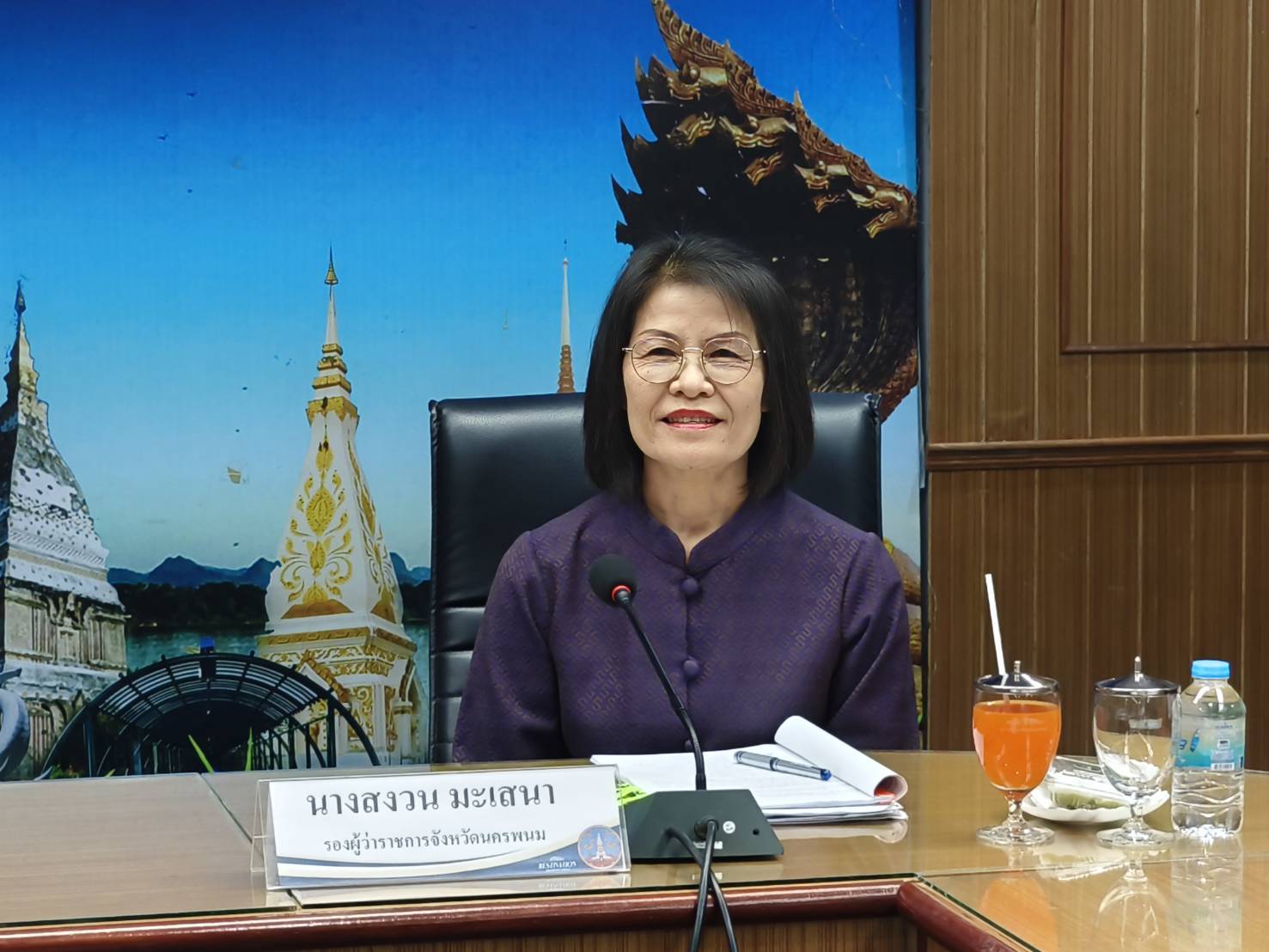 พช.นครพนม ร่วมการประชุมตรวจติดตามการบริหารงบประมาณจากคณะกรรมาธิการฯ วุฒิสภา