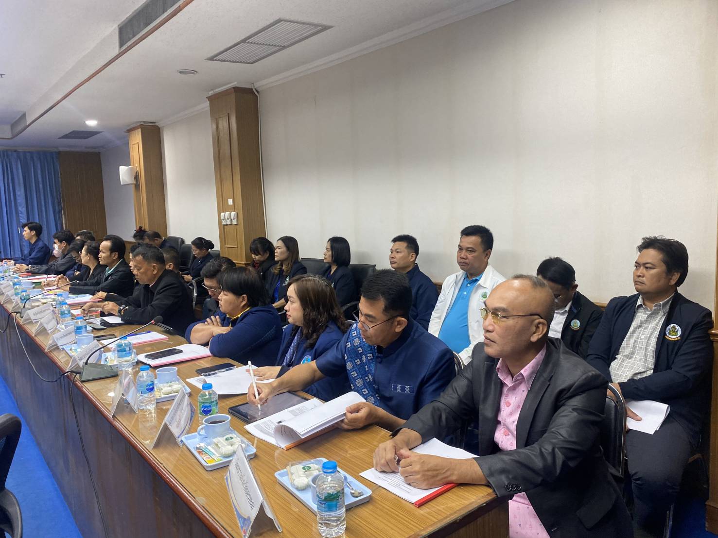 พช.นครพนม ร่วมการประชุมตรวจติดตามการบริหารงบประมาณจากคณะกรรมาธิการฯ วุฒิสภา