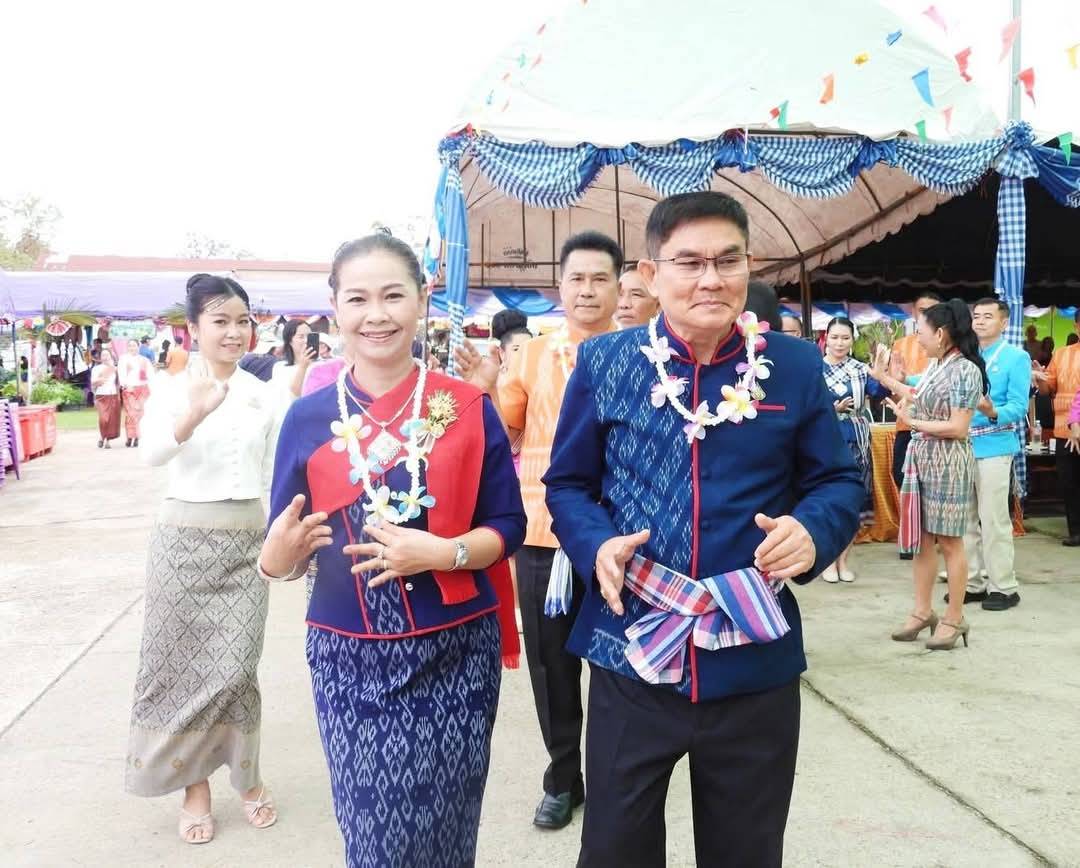พช.นครพนม ร่วมงานวันสตรีตำบลขามเฒ่า เนื่องในวันสตรีสากล ประจำปี 2568