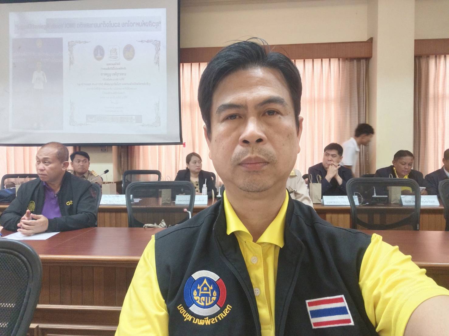 พช.นครพนม ร่วมประชุมคณะกรรมการศูนย์อำนวยการป้องกันและปราบปรามยาเสพติดจังหวัดนครพนม ประจำเดือนมีนาคม 2568