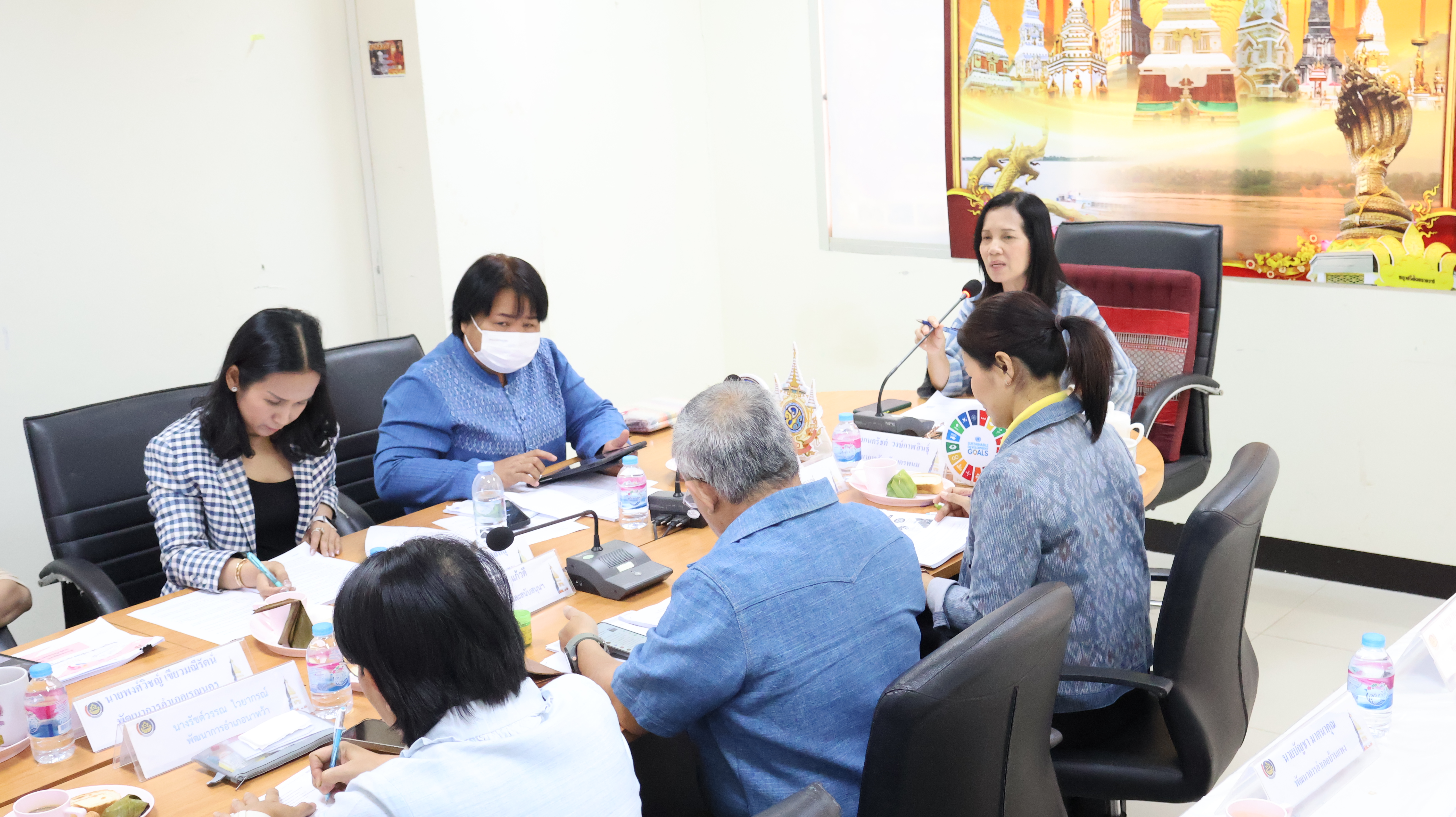 พช.นครพนม ประชุมผู้อำนวยการกลุ่มงานฯ พัฒนาการอำเภอ และนักวิชาการพัฒนาชุมชนจังหวัดนครพนม ครั้งที่ 3/2568 ประจำเดือนมีนาคม 2568