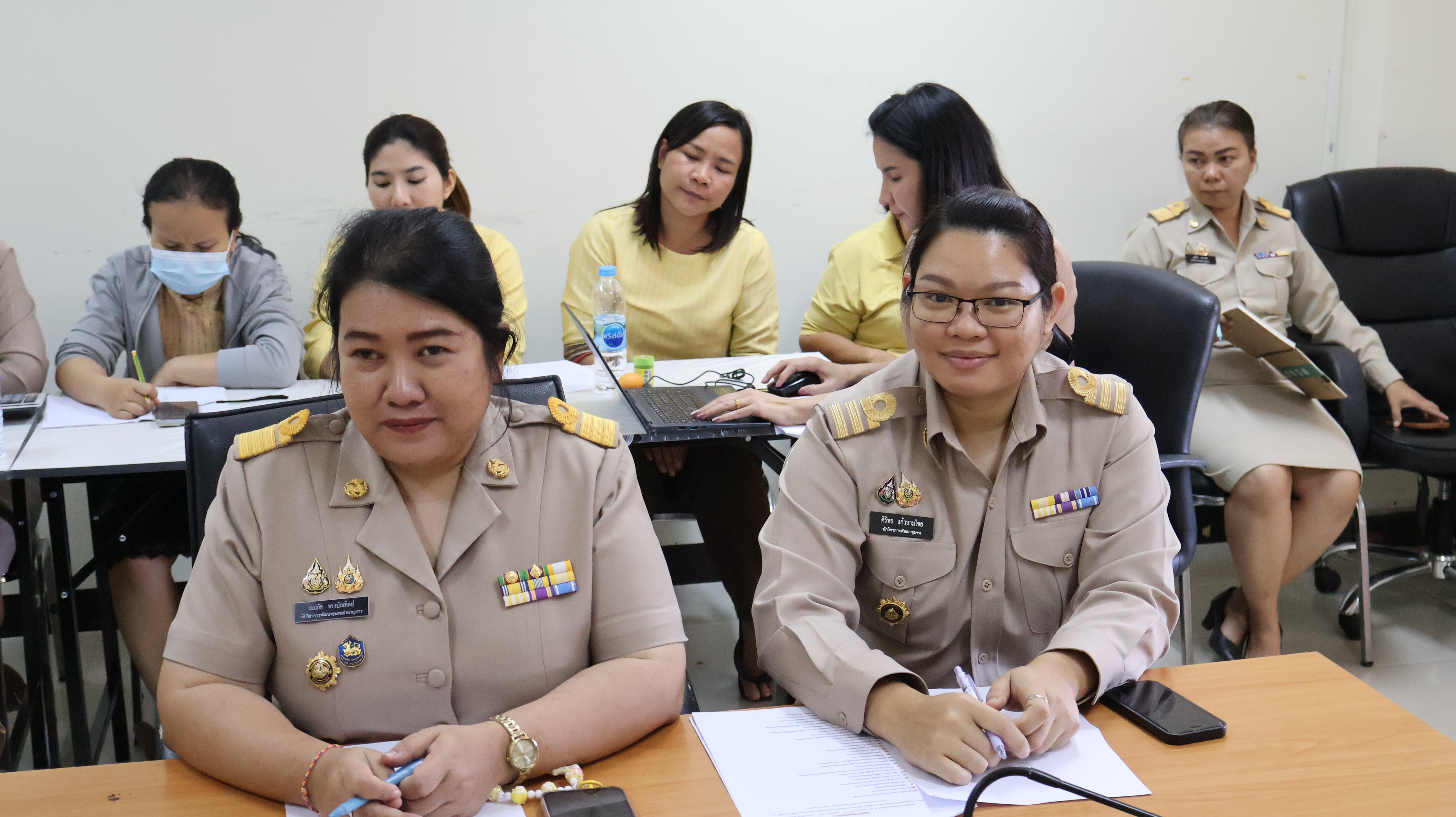 พช.นครพนม ประชุม Monday Brief เพื่อติดตามผลการปฏิบัติราชการสำนักงานพัฒนาชุมชนจังหวัดนครพนม