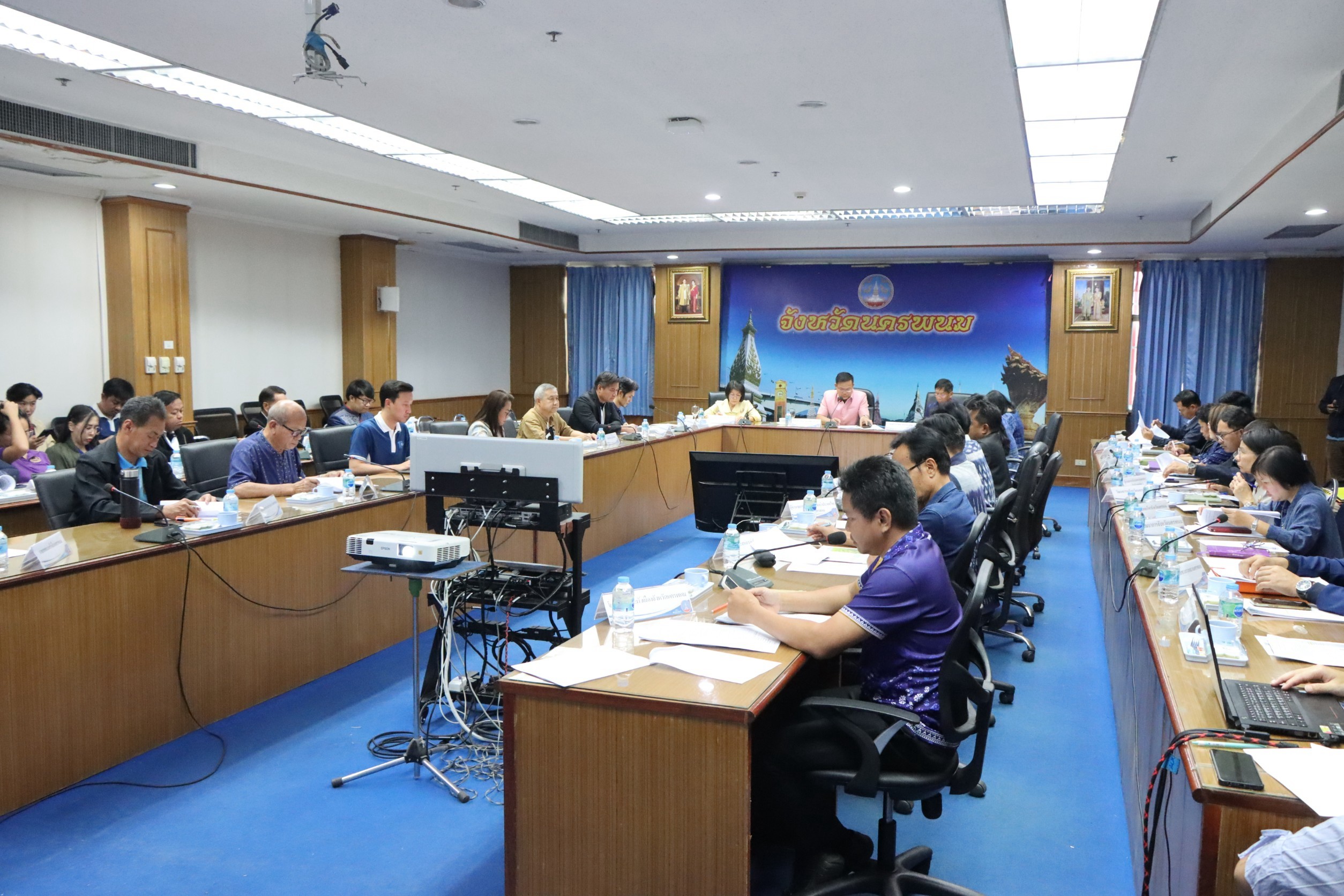 พช.นครพนม ร่วมประชุมคณะกรรมการร่วมภาครัฐและเอกชนเพื่อพัฒนาและแก้ไขปัญหาทางเศรษฐกิจจังหวัดนครพนม (กรอ.จังหวัดนครพนม) ครั้งที่ 2/2568