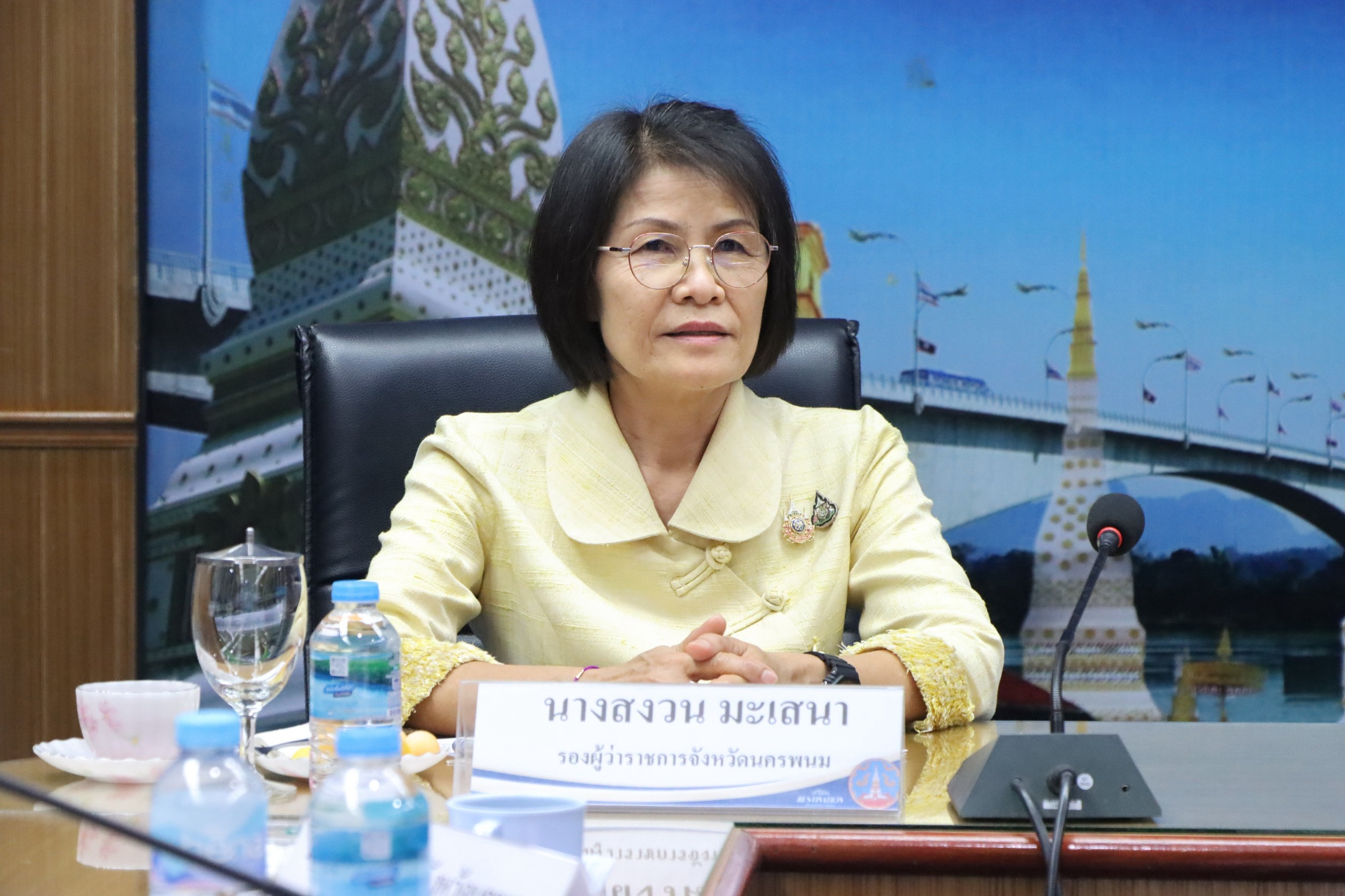 พช.นครพนม ร่วมประชุมคณะกรรมการร่วมภาครัฐและเอกชนเพื่อพัฒนาและแก้ไขปัญหาทางเศรษฐกิจจังหวัดนครพนม (กรอ.จังหวัดนครพนม) ครั้งที่ 2/2568
