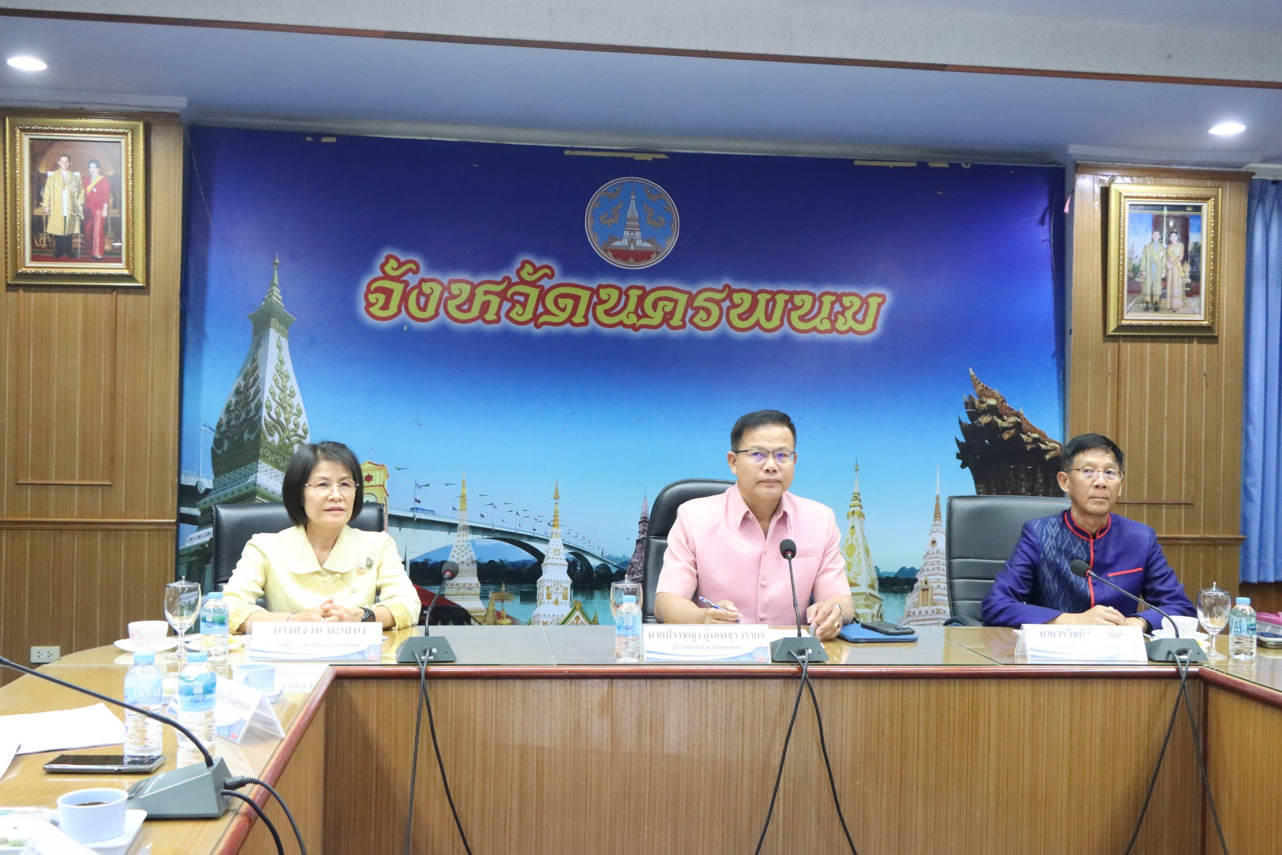 พช.นครพนม ร่วมประชุมคณะกรรมการร่วมภาครัฐและเอกชนเพื่อพัฒนาและแก้ไขปัญหาทางเศรษฐกิจจังหวัดนครพนม (กรอ.จังหวัดนครพนม) ครั้งที่ 2/2568