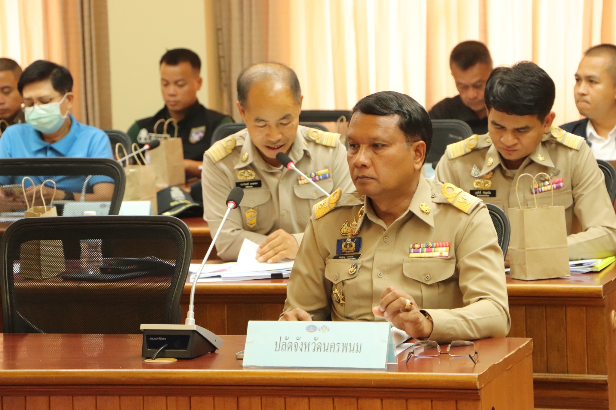 พช.นครพนม ร่วมประชุมคณะกรรมการศูนย์อำนวยการป้องกันและปราบปรามยาเสพติดจังหวัดนครพนม ประจำเดือนมีนาคม 2568