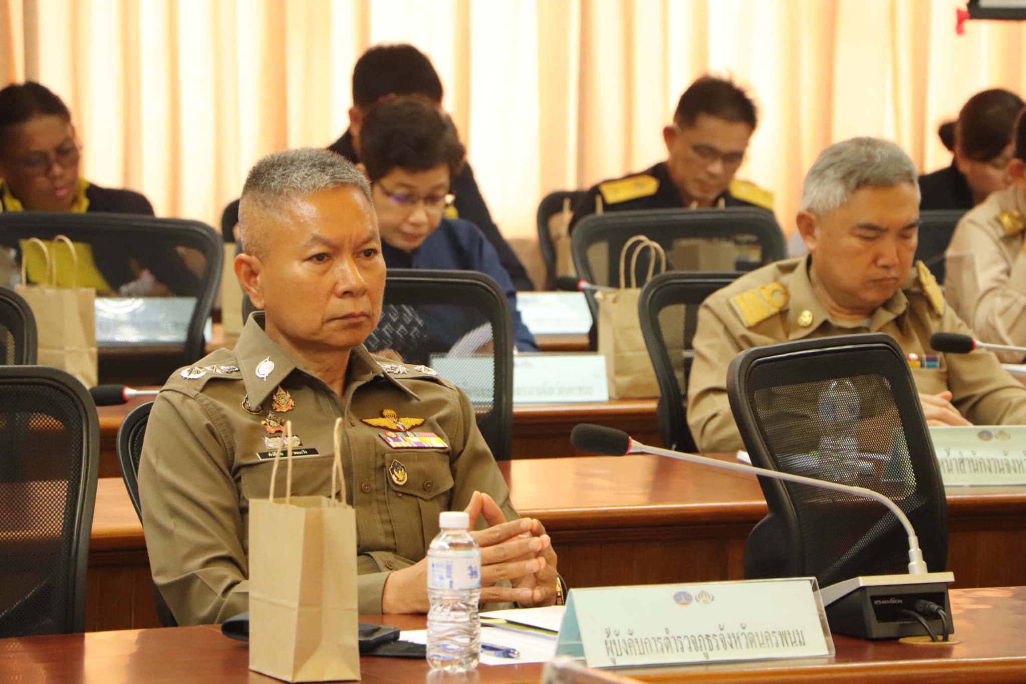 พช.นครพนม ร่วมประชุมคณะกรรมการศูนย์อำนวยการป้องกันและปราบปรามยาเสพติดจังหวัดนครพนม ประจำเดือนมีนาคม 2568