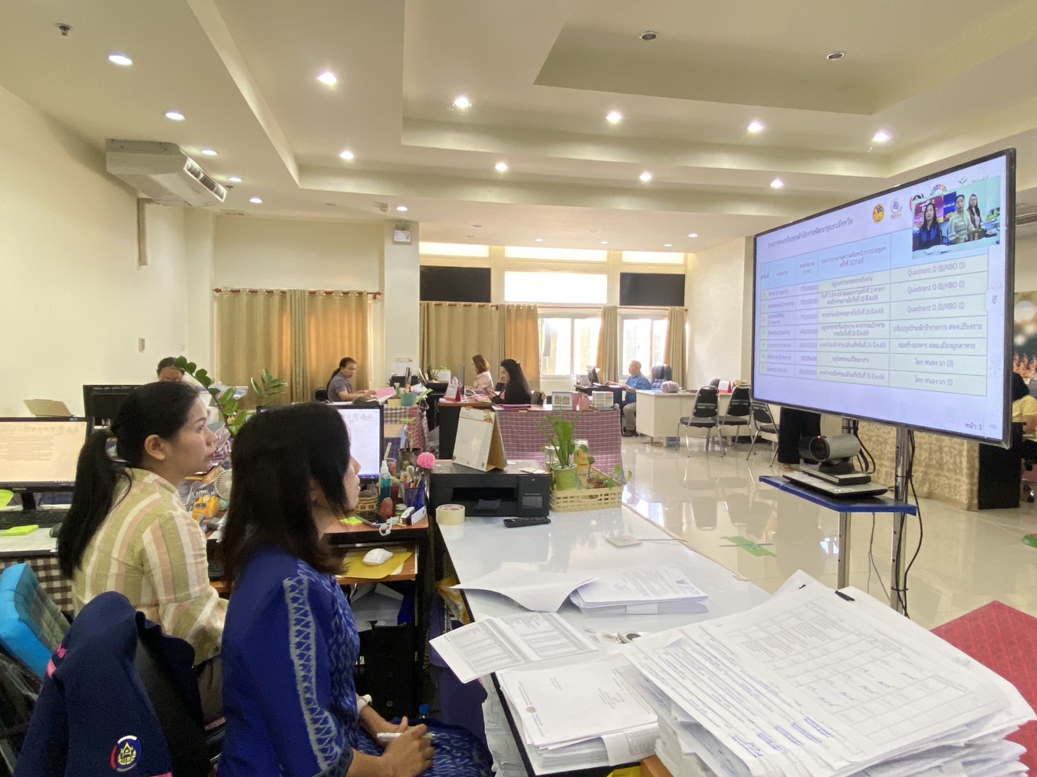 พช.นครพนม ร่วม ประชุมติดตามเร่งรัดการใช้จ่ายงบประมาณรายจ่ายประจำปีงบประมาณ พ.ศ. 2568 ของกรมการพัฒนาชุมชน ส่วนกลางและผ่านระบบวีดิทัศน์ทางไกล (Video Conference)