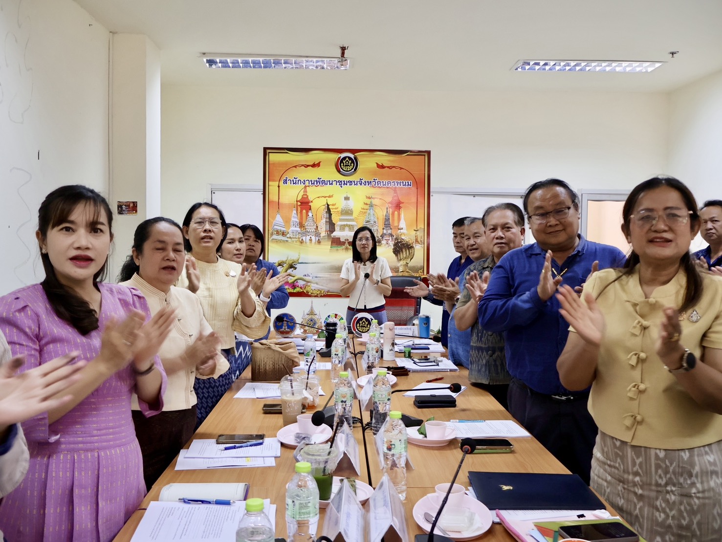 พช.นครพนม ประชุมผู้อำนวยการกลุ่มงานฯ พัฒนาการอำเภอ และนักวิชาการพัฒนาชุมชนจังหวัดนครพนม ครั้งที่ 4/2568 ประจำเดือนเมษายน 2568