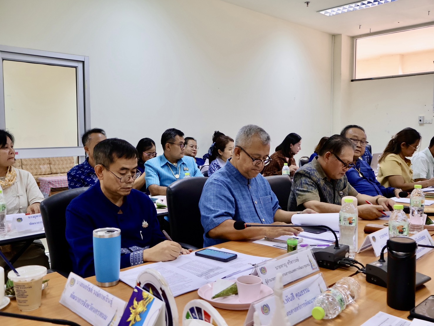 พช.นครพนม ประชุมผู้อำนวยการกลุ่มงานฯ พัฒนาการอำเภอ และนักวิชาการพัฒนาชุมชนจังหวัดนครพนม ครั้งที่ 4/2568 ประจำเดือนเมษายน 2568