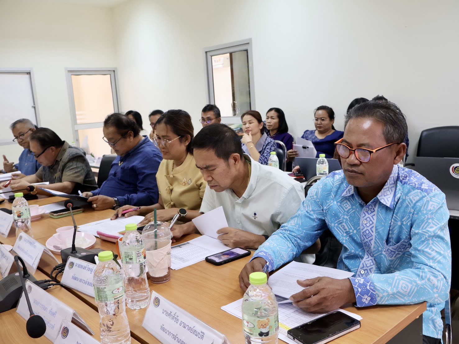 พช.นครพนม ประชุมผู้อำนวยการกลุ่มงานฯ พัฒนาการอำเภอ และนักวิชาการพัฒนาชุมชนจังหวัดนครพนม ครั้งที่ 4/2568 ประจำเดือนเมษายน 2568