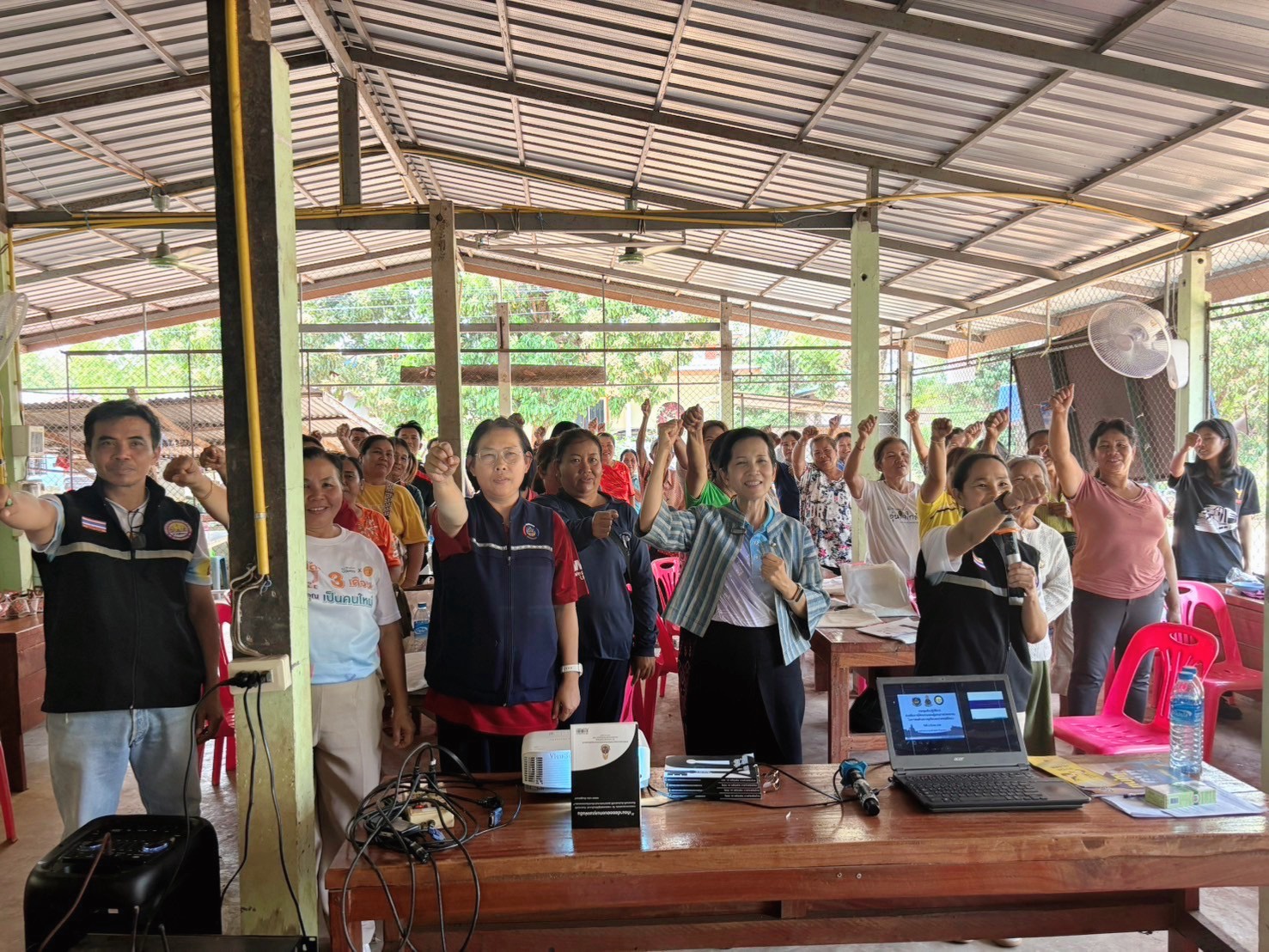 พช.นครพนม ร่วมติดตามสนับสนุนการจัดประชุมเชิงปฏิบัติการด้านการส่งเสริมการมีส่วนร่วมของผู้แทนภาคประชาชน