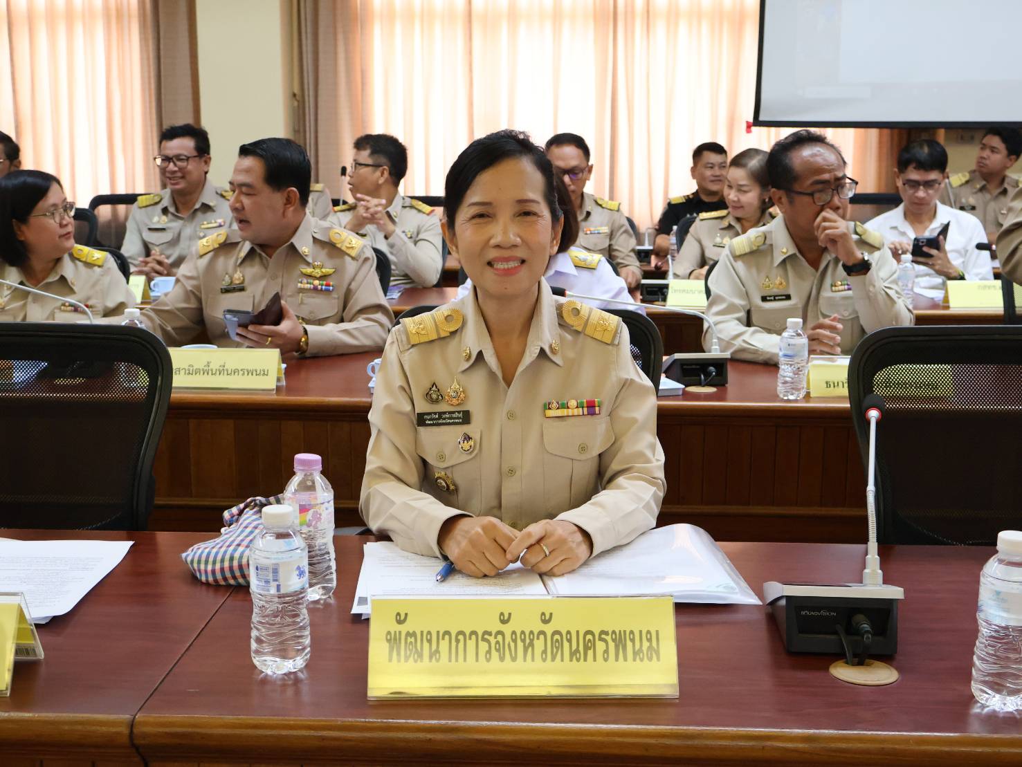 พช.นครพนม ร่วมประชุมคณะกรมการจังหวัดนครพนม ครั้งที่ 4/2568 ประจำเดือนเมษายน 2568