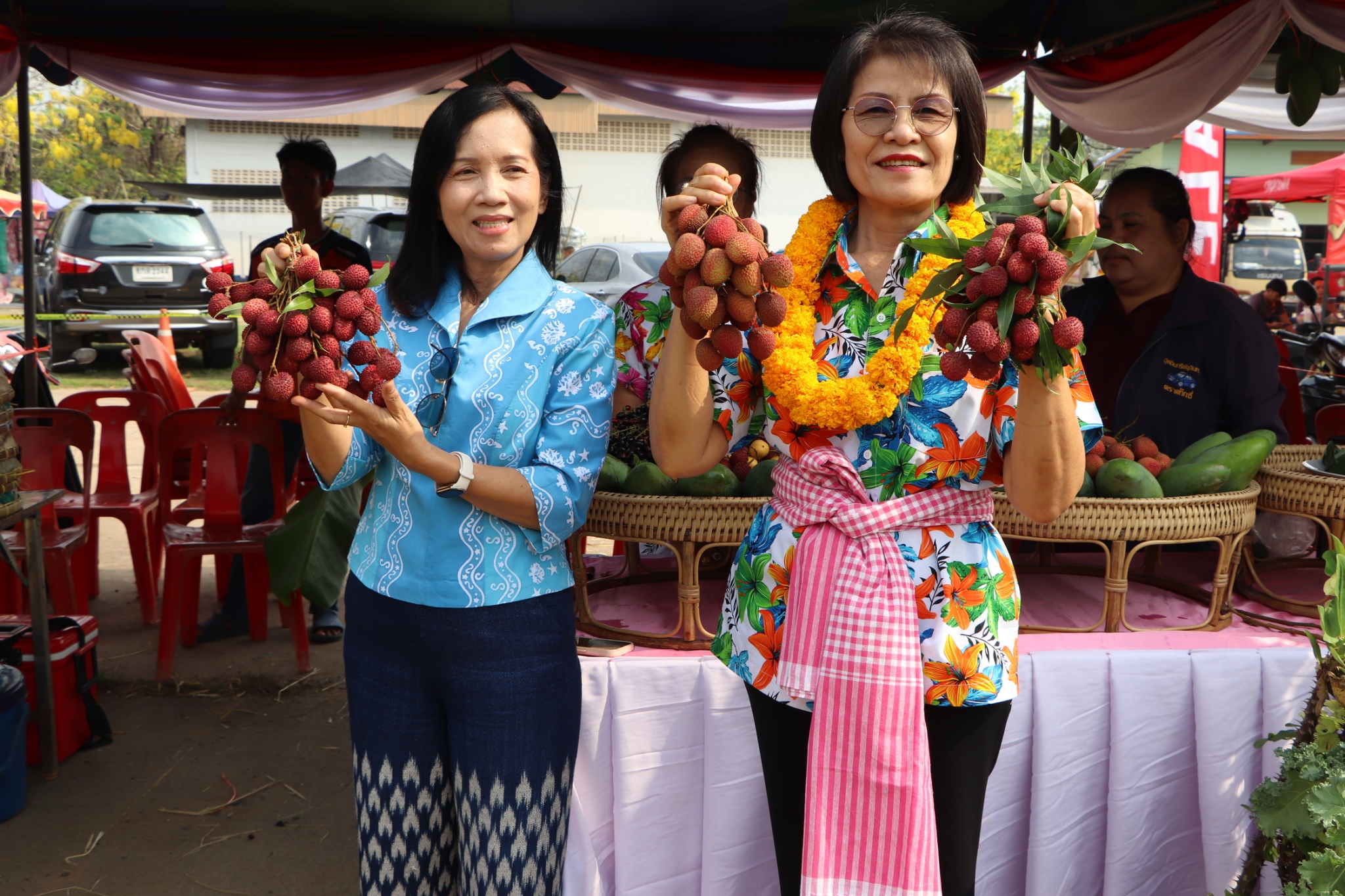 พช.นครพนม ร่วมเปิดงาน “วันลิ้นจี่ของดีตำบลขามเฒ่า” ประจำปี 2568 ดันลิ้นจี่พันธุ์ นพ.1 สินค้า GI สู่ตลาด สร้างรายได้อย่างยั่งยืน