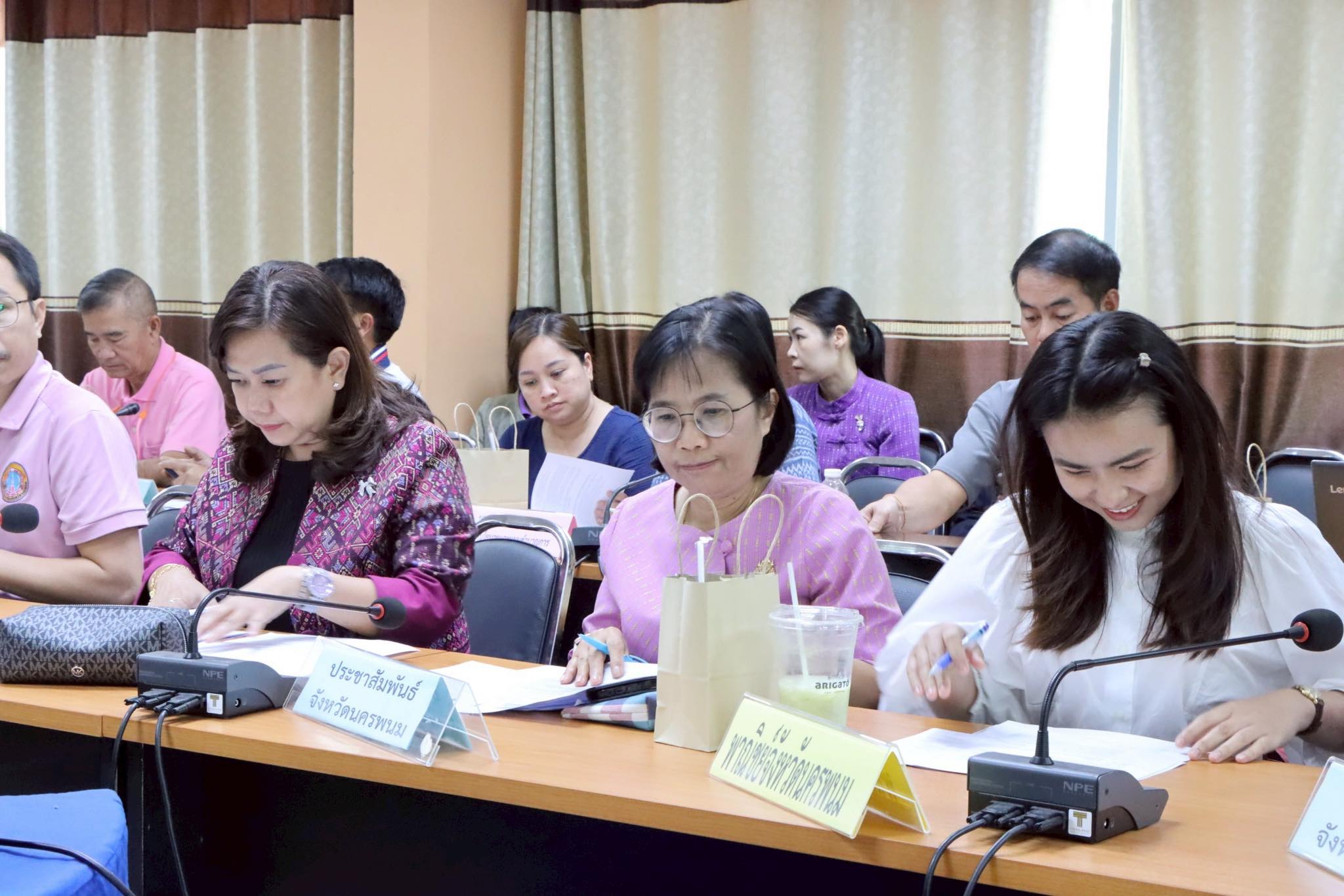 พช.นครพนม ร่วมประชุมคณะกรรมการจัดงานประเพณีสงกรานต์นครพนม 2568