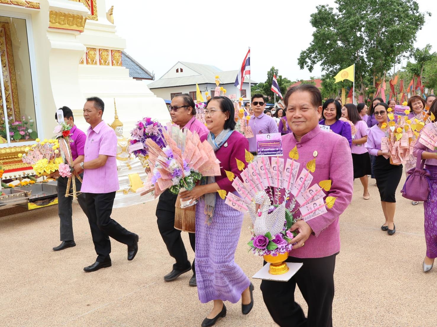 นครพนม ทอดผ้าป่าสมทบกองทุนพัฒนาเด็กชนบท ในพระราชูปถัมภ์ สมเด็จพระเทพรัตนราชสุดา ฯ สยามบรมราชกุมารี จังหวัดนครพนม ประจำปี พ.ศ. 2568