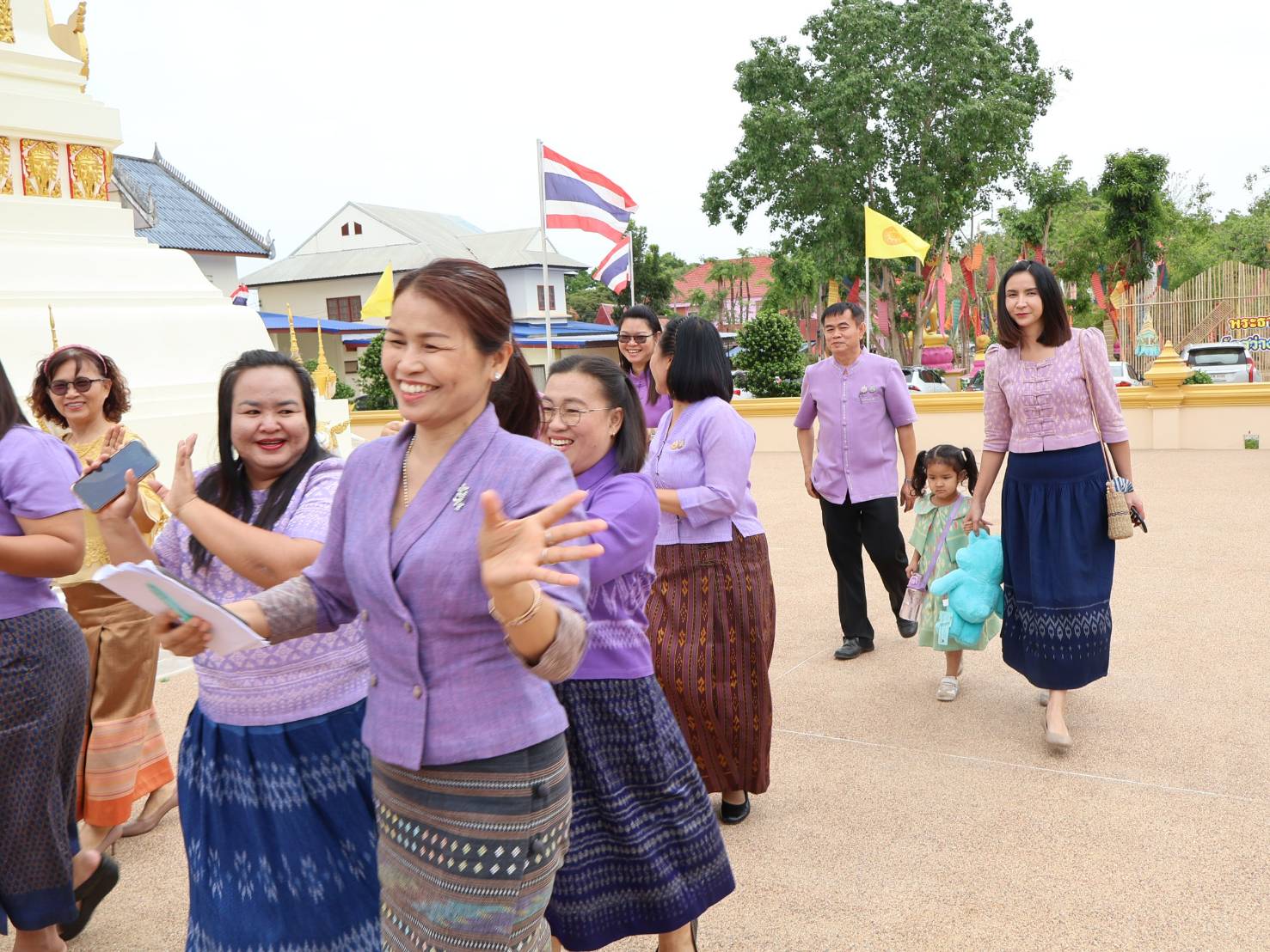 นครพนม ทอดผ้าป่าสมทบกองทุนพัฒนาเด็กชนบท ในพระราชูปถัมภ์ สมเด็จพระเทพรัตนราชสุดา ฯ สยามบรมราชกุมารี จังหวัดนครพนม ประจำปี พ.ศ. 2568