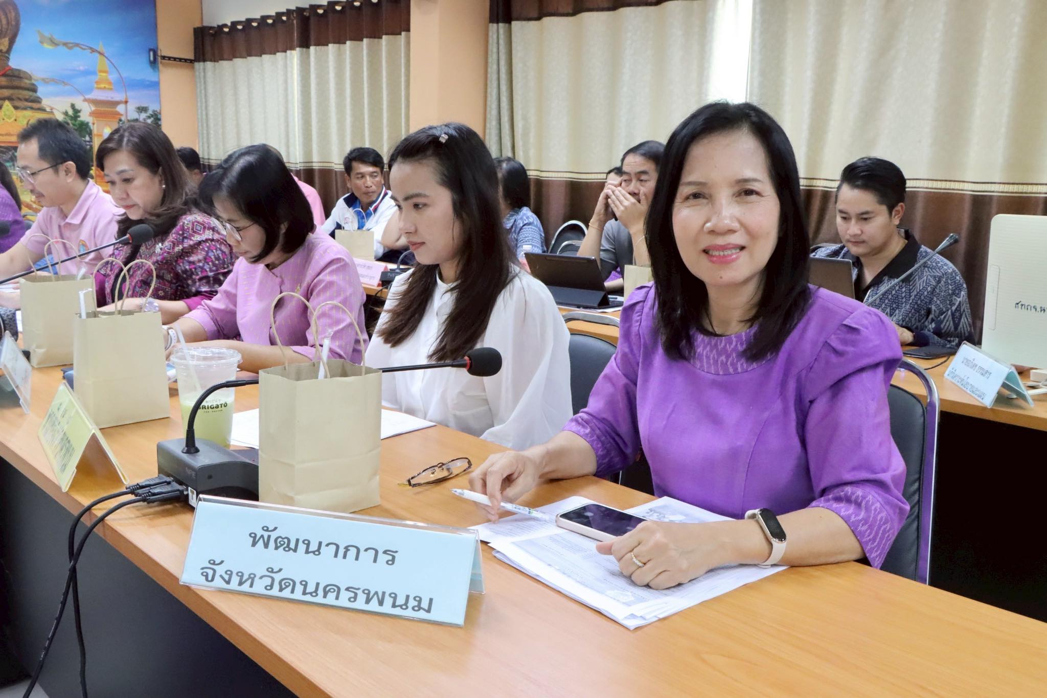 พช.นครพนม ร่วมประชุมคณะกรรมการจัดงานประเพณีสงกรานต์นครพนม 2568