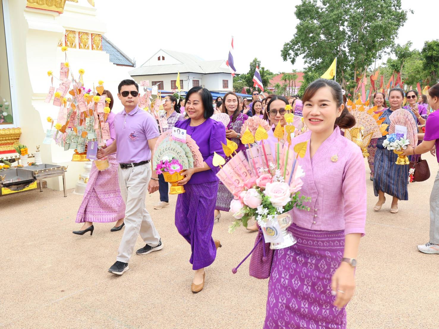 นครพนม ทอดผ้าป่าสมทบกองทุนพัฒนาเด็กชนบท ในพระราชูปถัมภ์ สมเด็จพระเทพรัตนราชสุดา ฯ สยามบรมราชกุมารี จังหวัดนครพนม ประจำปี พ.ศ. 2568