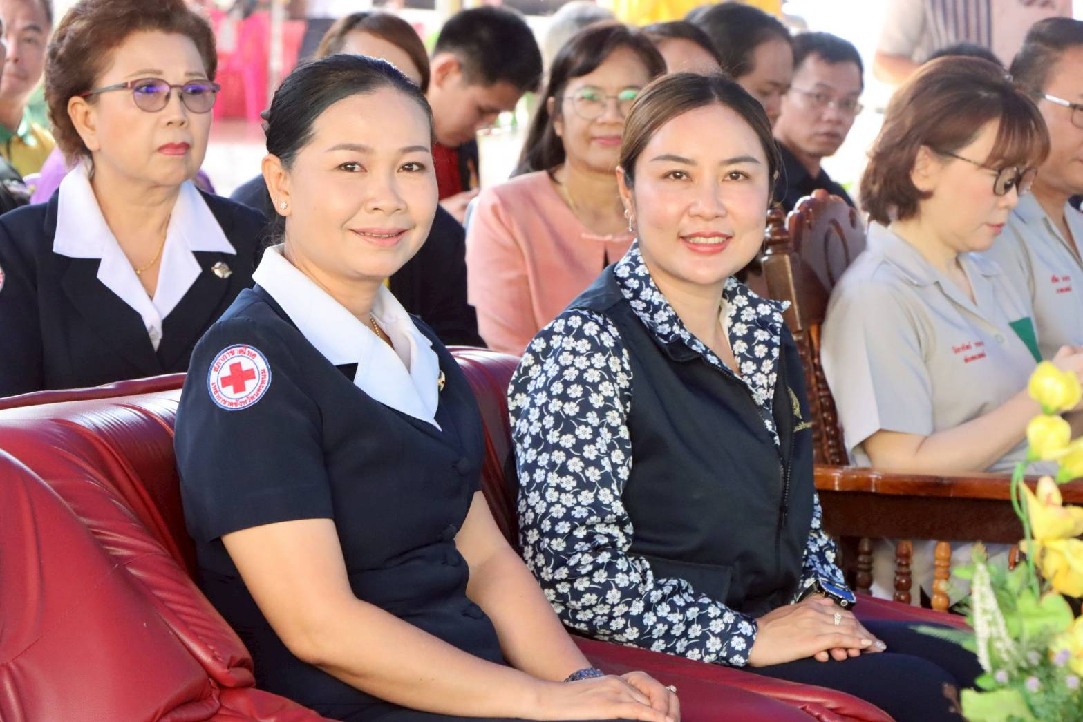 พช.นครพนม ร่วมออกหน่วยบริการจังหวัดเคลื่อนที่แบบบูรณาการ บำบัดทุกข์ บำรุงสุข สร้างรอยยิ้มให้ประชาชน พื้นที่อำเภอนาแก จังหวัดนครพนม