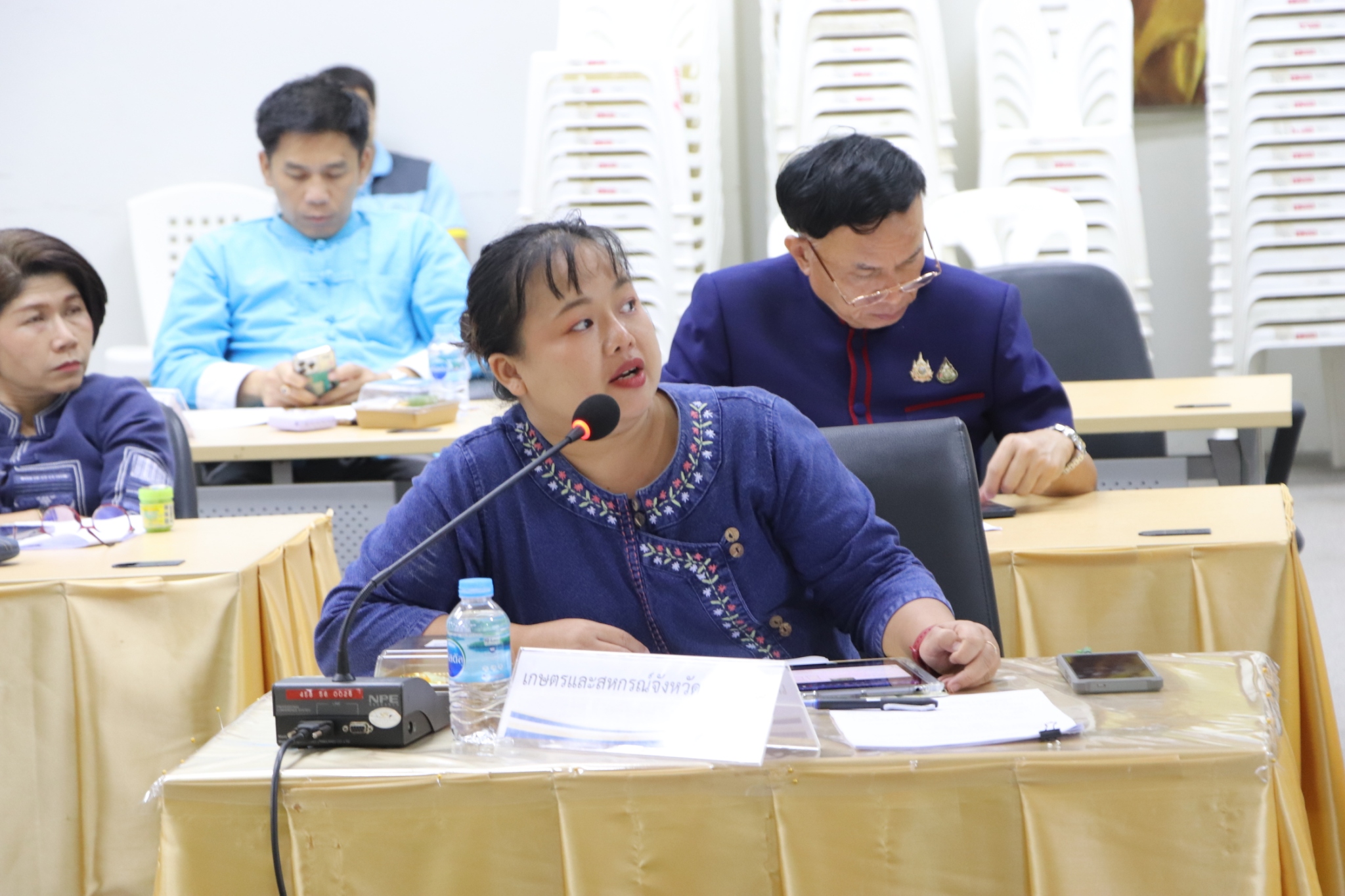 พช.นครพนม: ประชุมคณะกรรมการร่วมภาครัฐและเอกชนเพื่อแก้ไขปัญหาทางเศรษฐกิจจังหวัดนครพนม