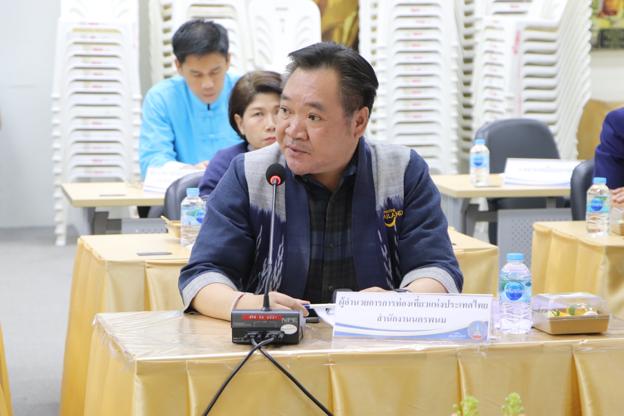 พช.นครพนม: ประชุมคณะกรรมการร่วมภาครัฐและเอกชนเพื่อแก้ไขปัญหาทางเศรษฐกิจจังหวัดนครพนม