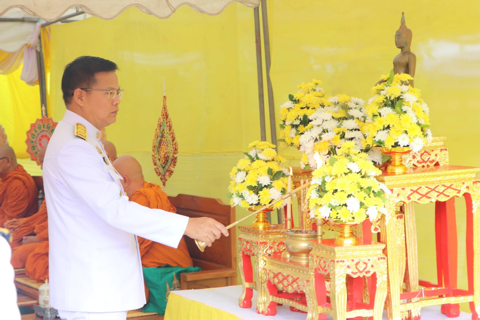 พช.นครพนม ร่วมพิธีปลูก “พระศรีมหาโพธิทศมราชบพิตร” พร้อมกัน 77 จังหวัดทั่วประเทศ