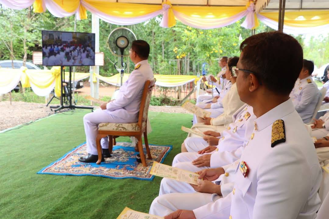 พช.นครพนม ร่วมพิธีปลูก “พระศรีมหาโพธิทศมราชบพิตร” พร้อมกัน 77 จังหวัดทั่วประเทศ