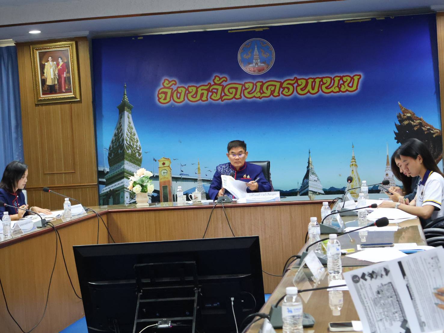พช.นครพนม ร่วมประชุมคณะอนุกรรมการจัดทำแผนปฏิบัติราชการประจำปีของจังหวัดนครพนม ประจำปี พ.ศ.2568 ประเด็นการพัฒนาที่ 4 การพัฒนาคุณภาพชีวิตเพื่อสร้างความสุขอย่างยั่งยืน