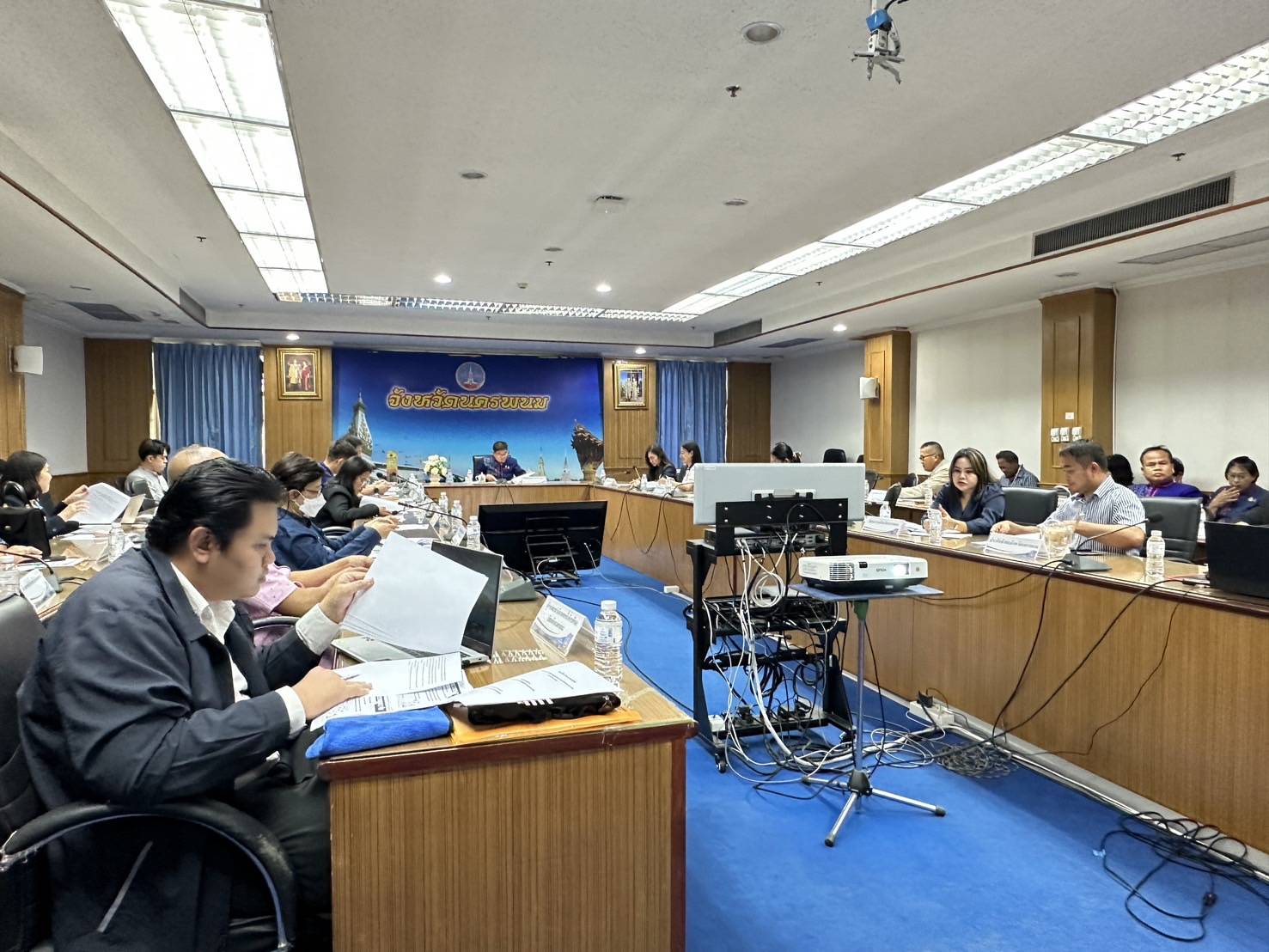 พช.นครพนม ร่วมประชุมคณะอนุกรรมการจัดทำแผนปฏิบัติราชการประจำปีของจังหวัดนครพนม ประจำปี พ.ศ.2568 ประเด็นการพัฒนาที่ 4 การพัฒนาคุณภาพชีวิตเพื่อสร้างความสุขอย่างยั่งยืน