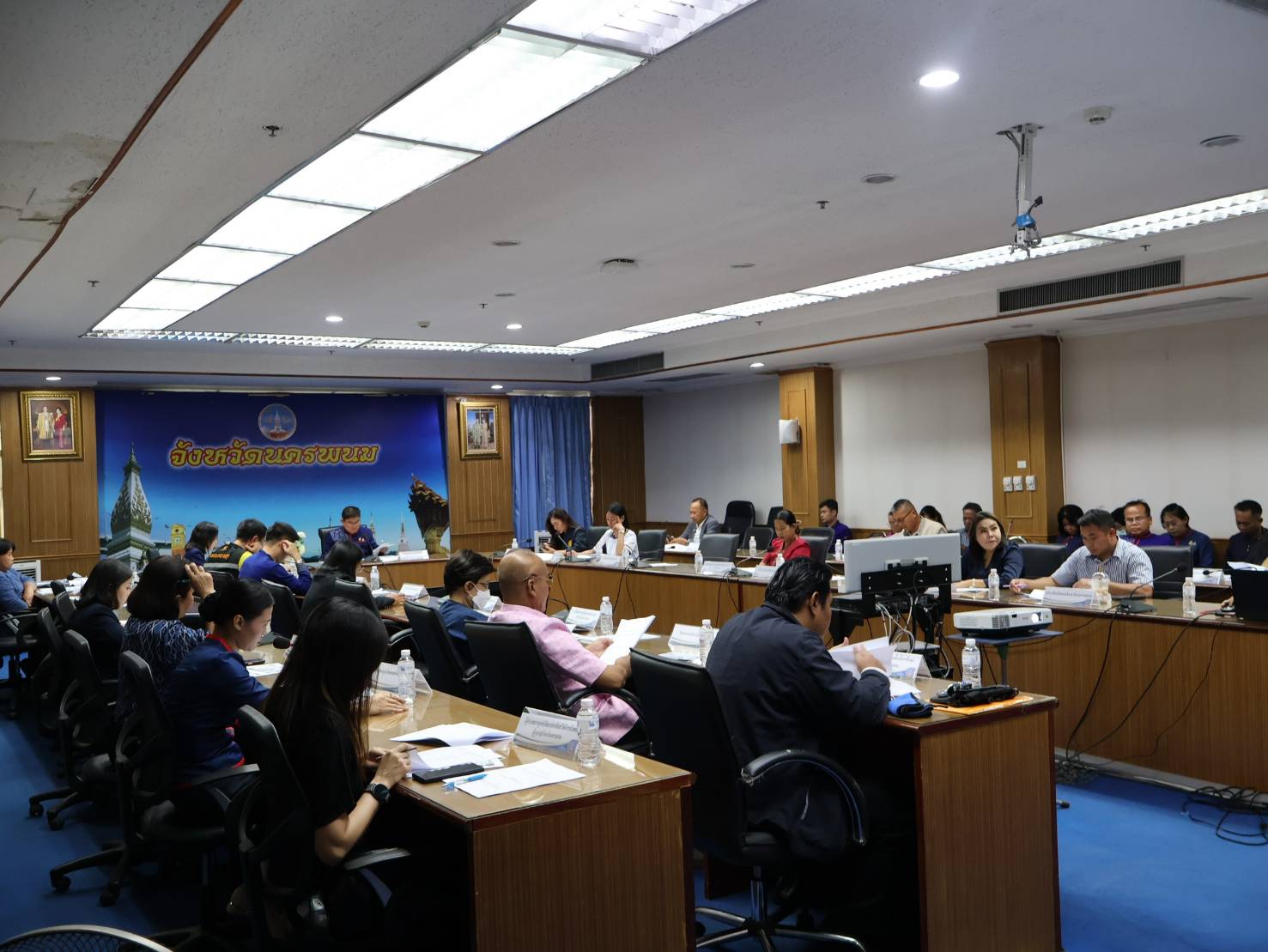 พช.นครพนม ร่วมประชุมคณะอนุกรรมการจัดทำแผนปฏิบัติราชการประจำปีของจังหวัดนครพนม ประจำปี พ.ศ.2568 ประเด็นการพัฒนาที่ 4 การพัฒนาคุณภาพชีวิตเพื่อสร้างความสุขอย่างยั่งยืน