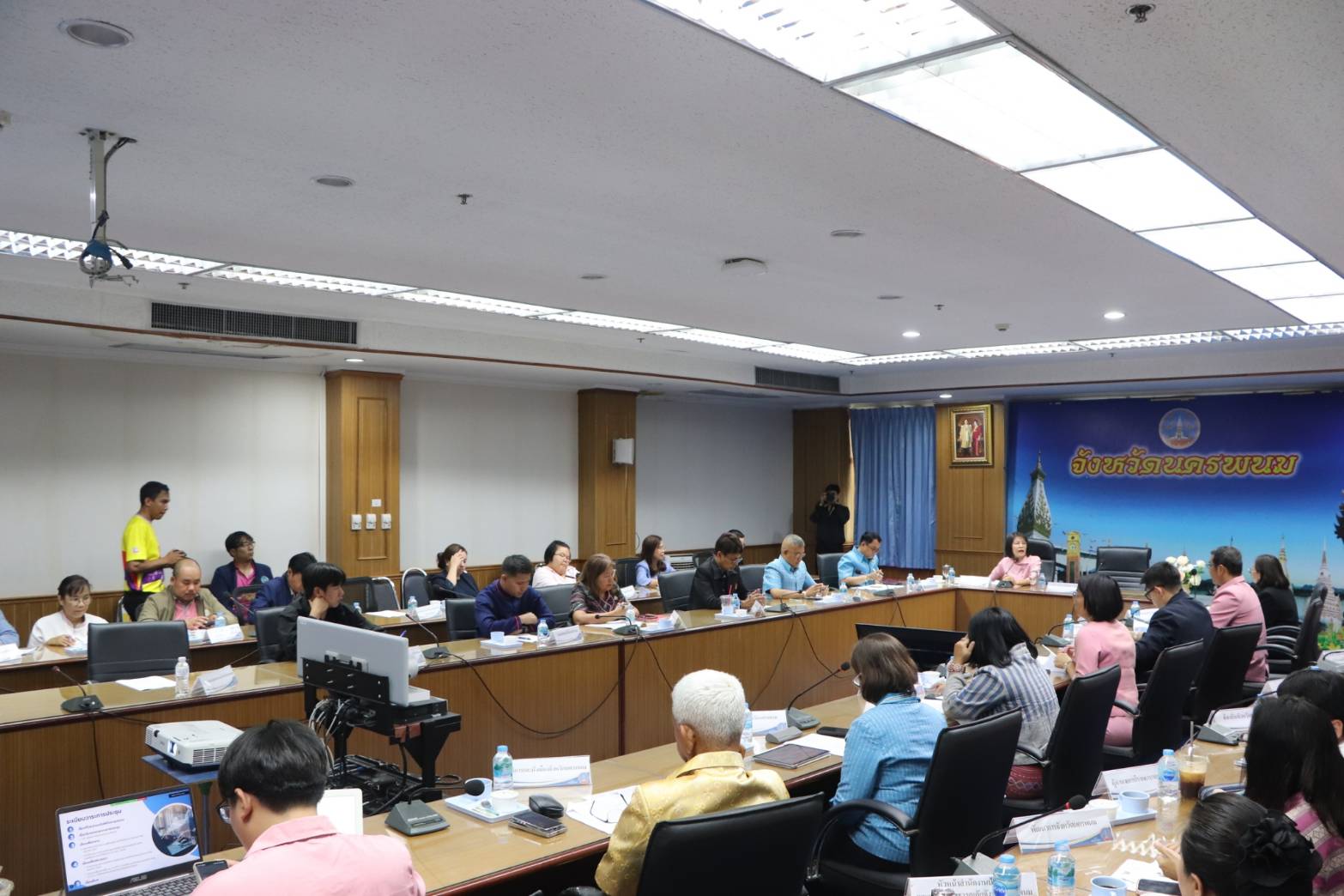พช.นครพนม ร่วมประชุมคณะกรรมการผู้บริหารเทคโนโลยีสารสนเทศระดับสูงระดับจังหวัด ครั้งที่ 1/2568