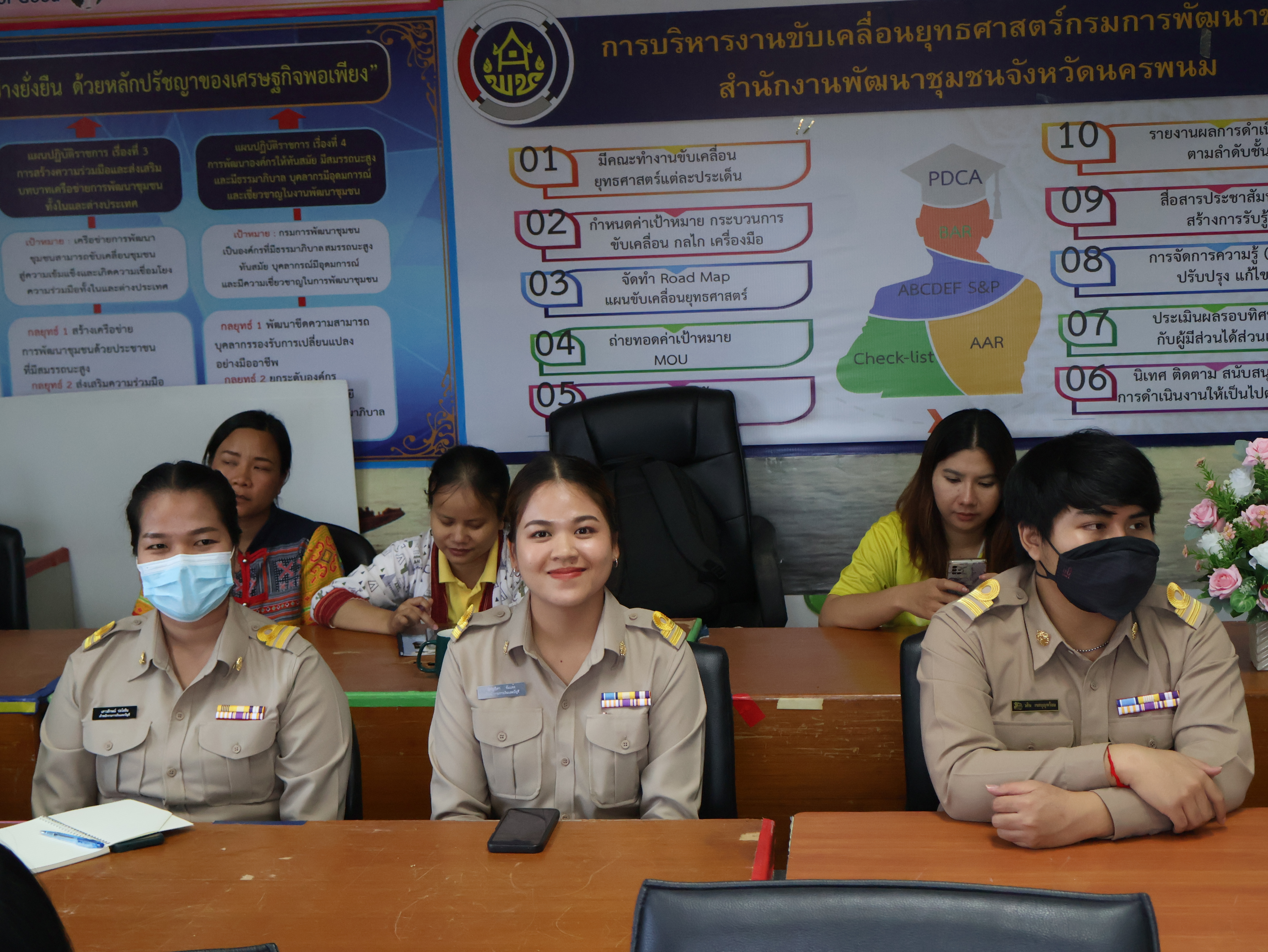 พช.นครพนม ประชุมผู้อำนวยการกลุ่มงานฯ นักวิชาการพัฒนาชุมชน และเจ้าหน้าที่พัฒนาชุมชน เพื่อขับเคลื่อนการดำเนินงานพัฒนาชุมชนจังหวัดนครพนม ประจำเดือนพฤษภาคม 2568