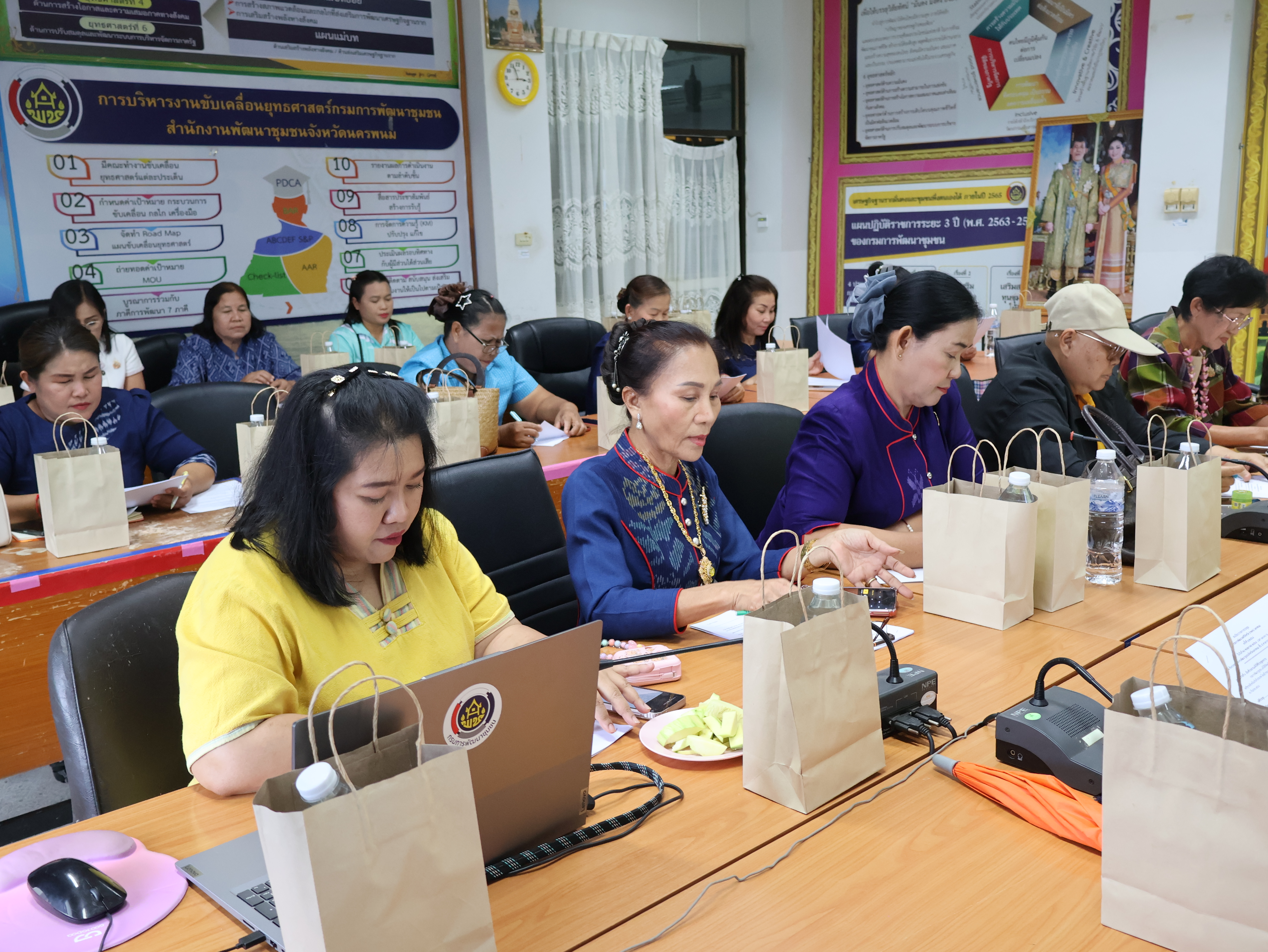 พช. นครพนม ประชุมคณะกรรมการพัฒนาสตรีจังหวัด (กพสจ.) นครพนม ครั้งที่ 3/2568
