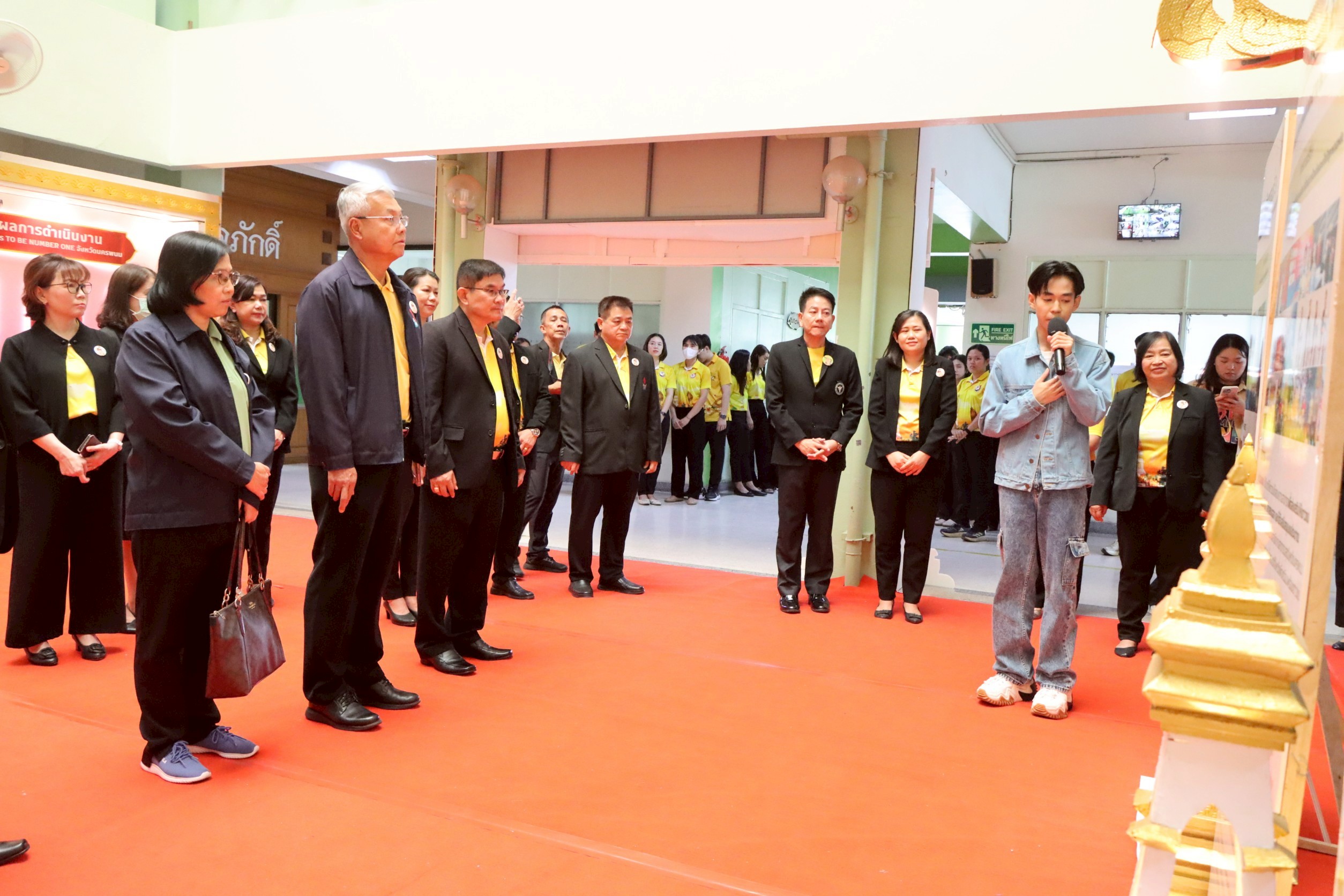 พช.นครพนม ร่วมต้อนรับคณะอนุกรรมการตัดสินการประกวดจังหวัด อำเภอและชมรม TO BE NUMBER ONE (รอบลงพื้นที่ จังหวัดนครพนม)