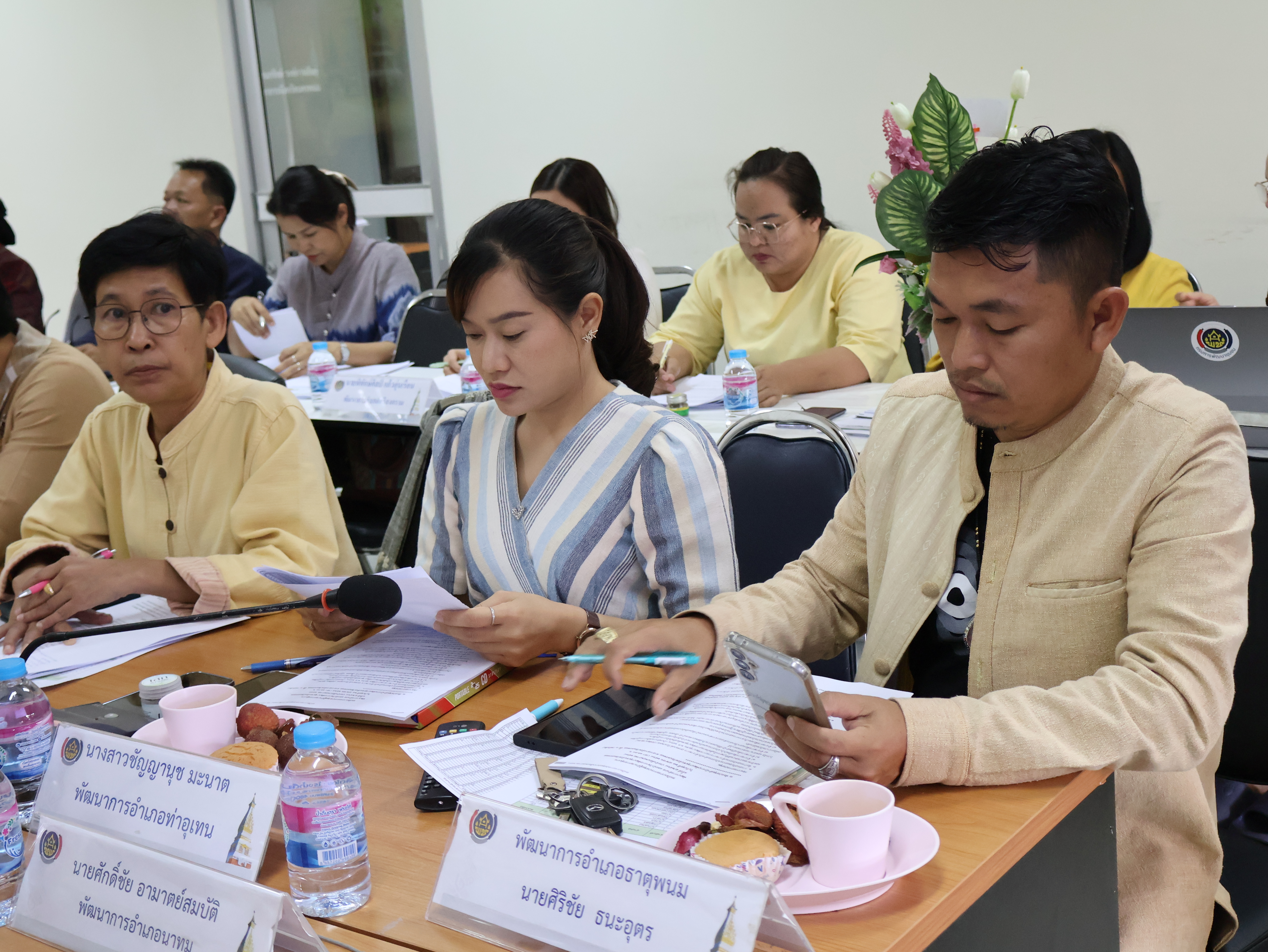 พช.นครพนม ประชุมผู้อำนวยการกลุ่มงานฯ พัฒนาการอำเภอ และนักวิชาการพัฒนาชุมชนจังหวัดนครพนม ครั้งที่ 5/2568 ประจำเดือนพฤษภาคม 2568